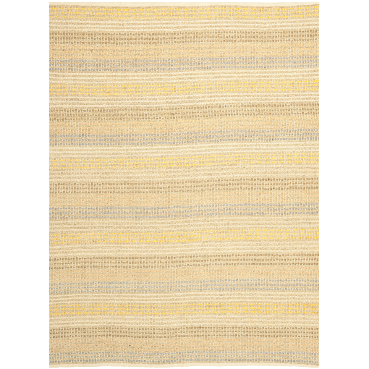 SAFAVIEH Organic Collection ORG411A Hand-knotted Multi Rug - 7' 6 X 9' 6