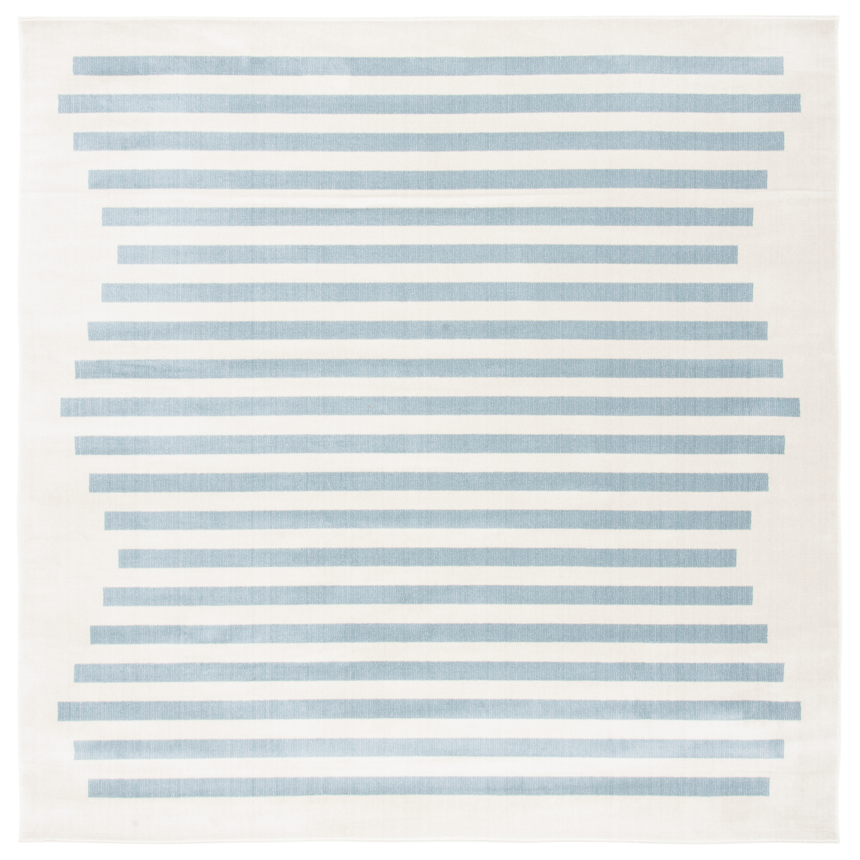 SAFAVIEH Orwell Collection ORW352A Ivory / Blue Rug - 6' 7 Square