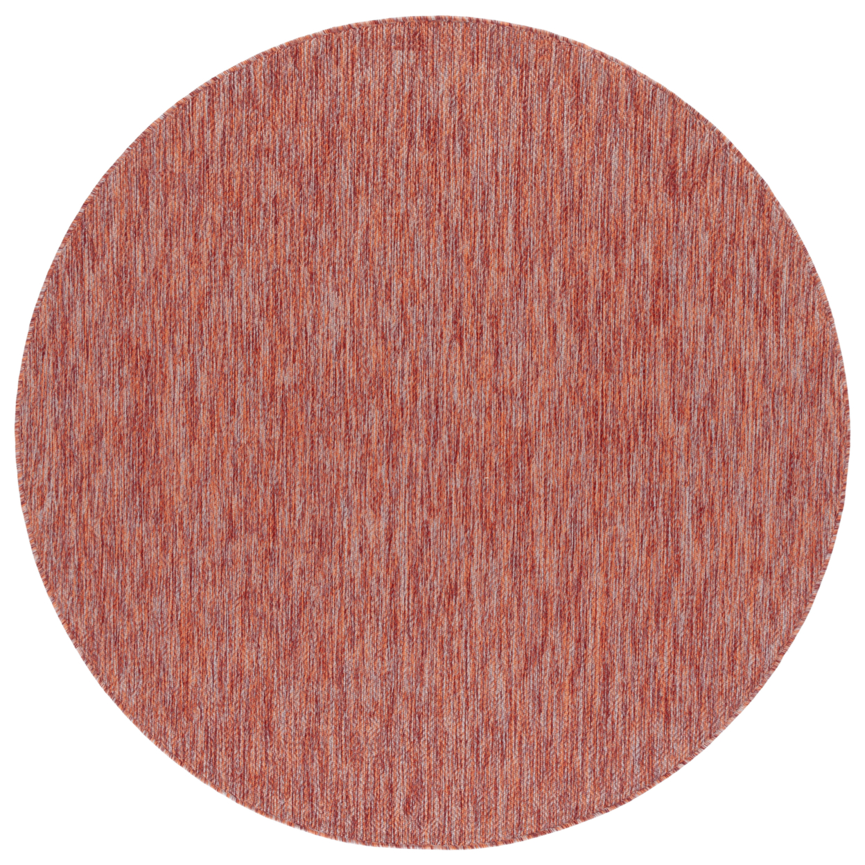 SAFAVIEH Outdoor CY8520-36522 Courtyard Red / Red Rug - 4' Round
