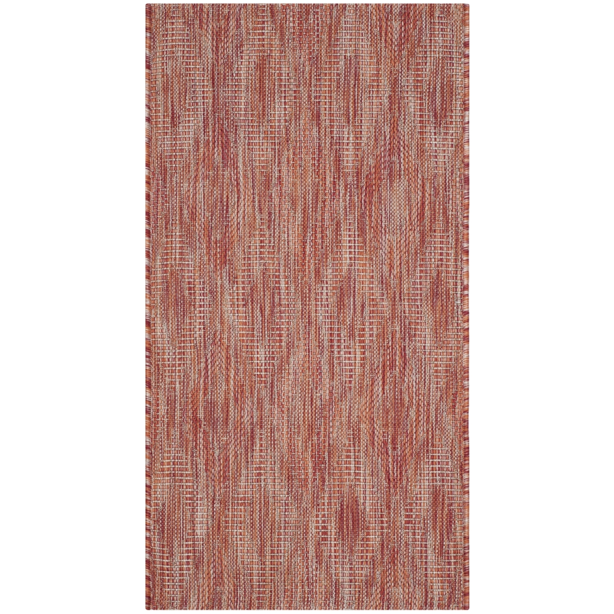 SAFAVIEH Outdoor CY8522-36522 Courtyard Red / Red Rug - 2' 3 X 8'