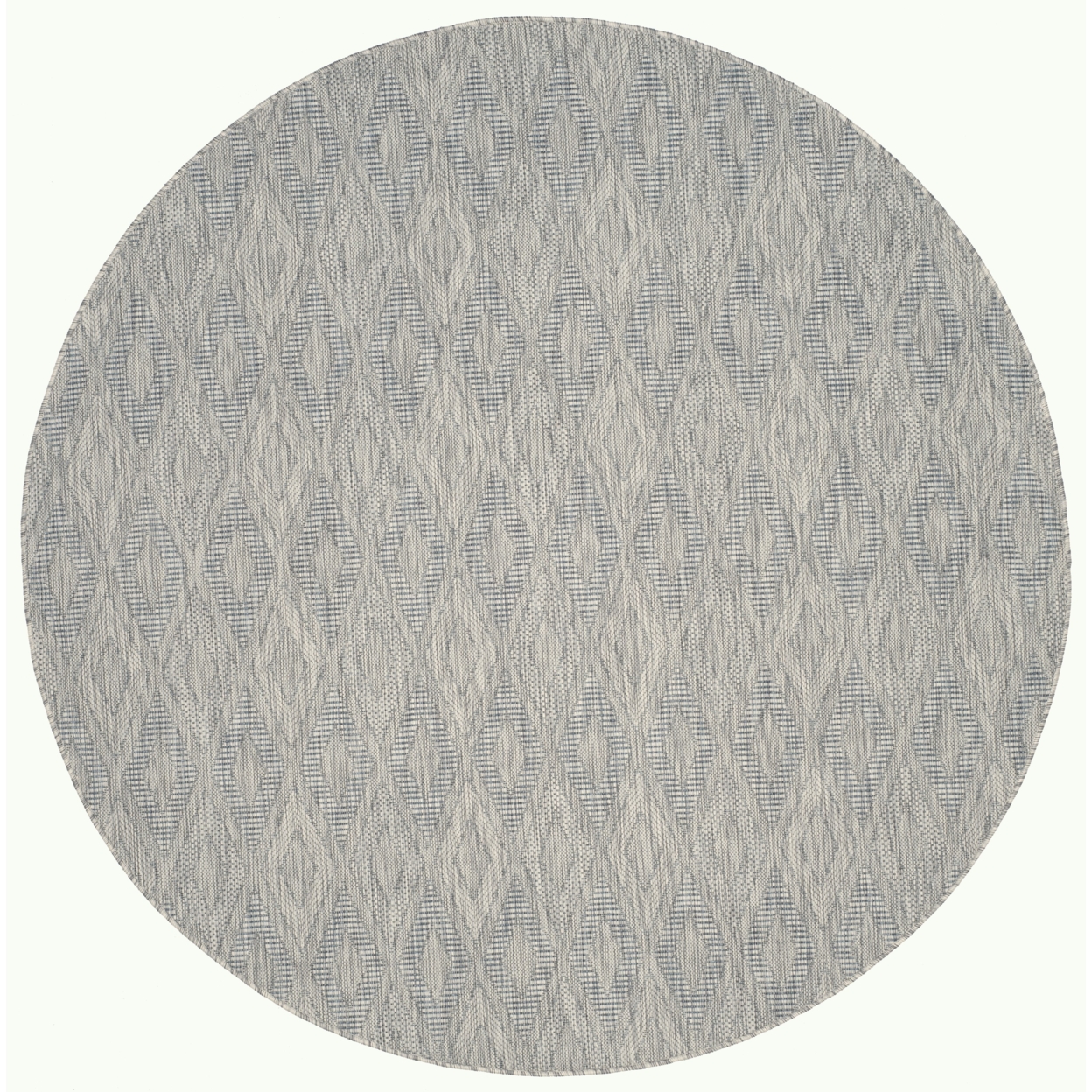 SAFAVIEH CY8522-36811 Courtyard Grey / Grey - 4' Round