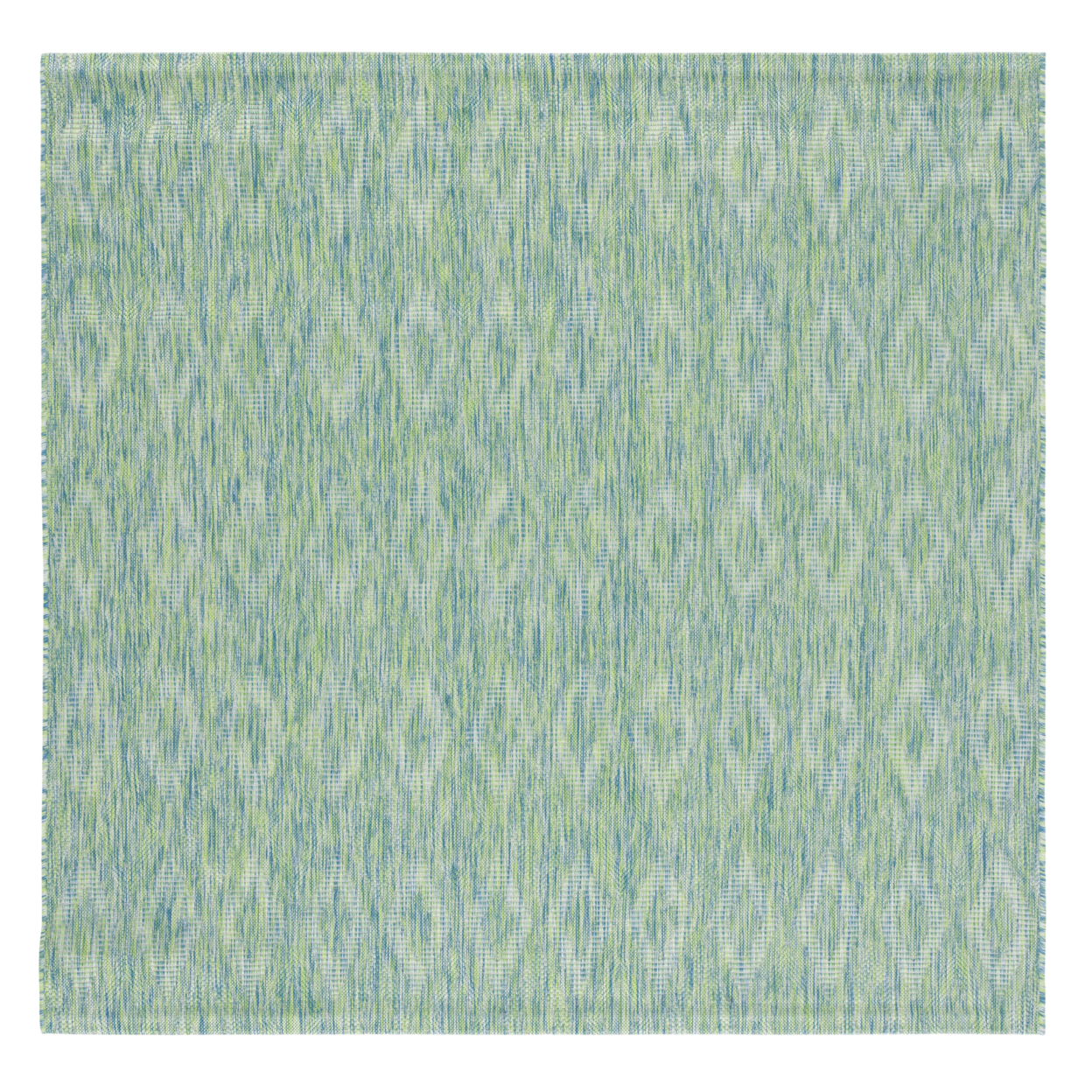 SAFAVIEH Outdoor CY8522-55722 Courtyard Collection Green Rug - 6' 7 Square