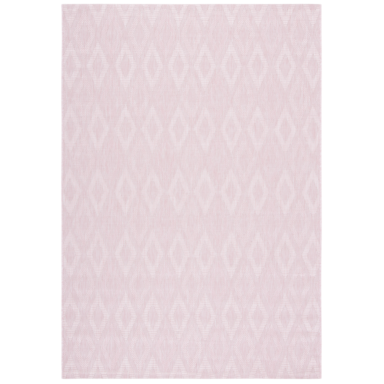 SAFAVIEH Outdoor CY8522-56222 Courtyard Collection Pink Rug - 6' 7 X 9' 6