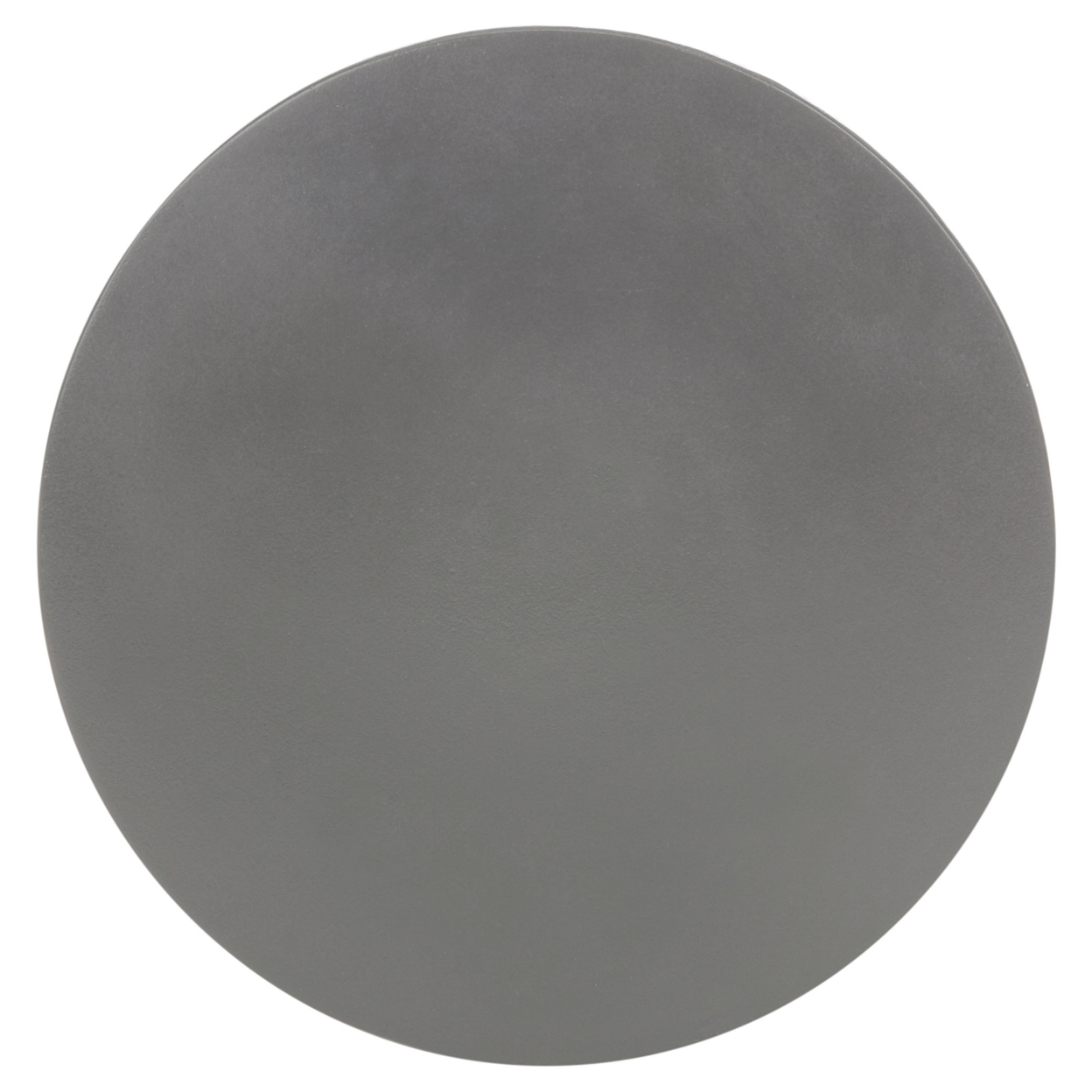 SAFAVIEH Outdoor Collection Zuri Concrete Accent Stool Dark Grey