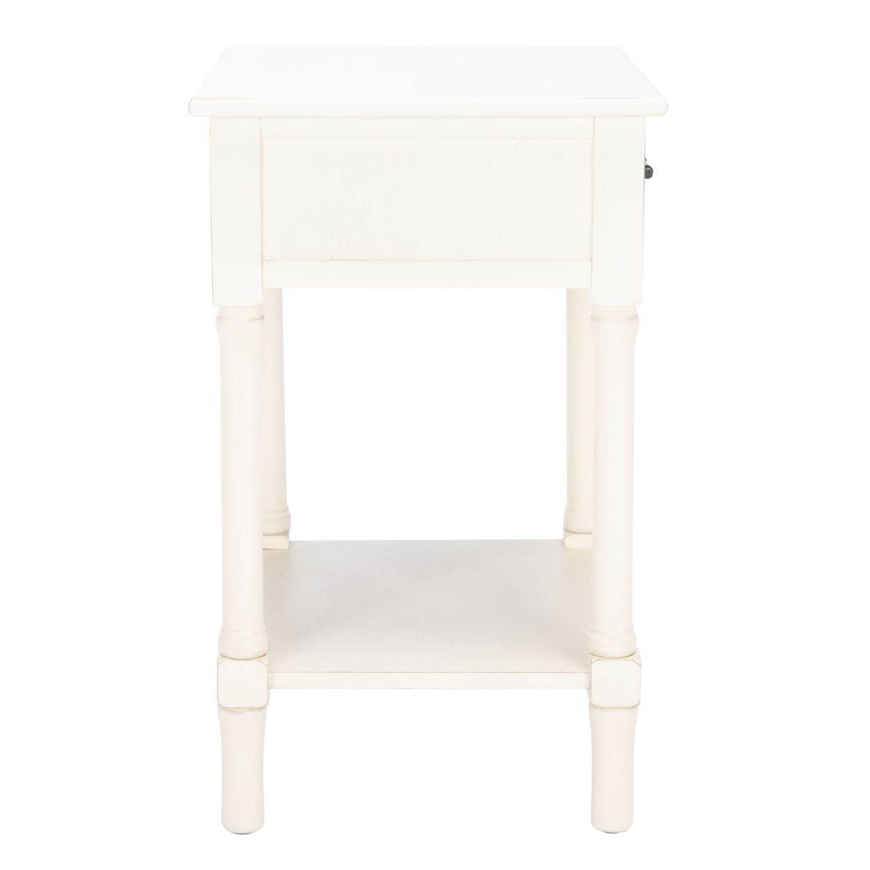 SAFAVIEH Ryder 1-Drawer Accent Table Distressed / White