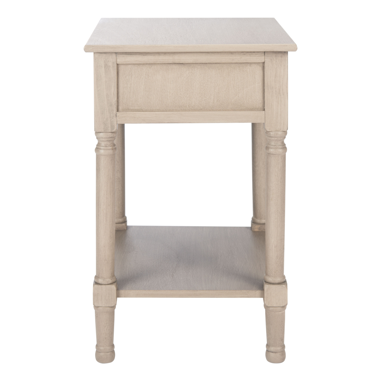 SAFAVIEH Tate 1-Drawer Accent Table Greige