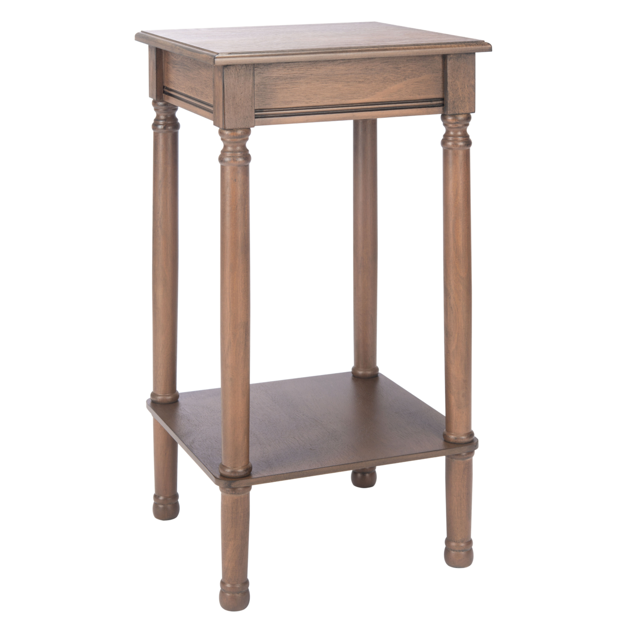 SAFAVIEH Tinsley Square Accent Table Brown