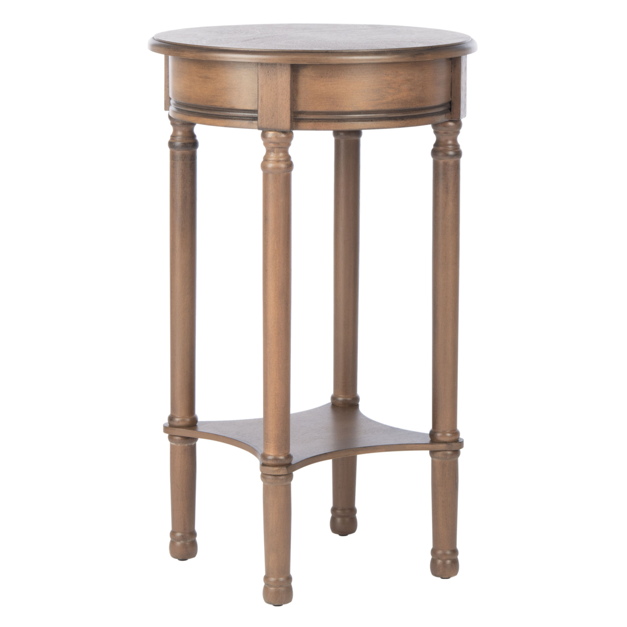 SAFAVIEH Tinsley Round Accent Table Brown