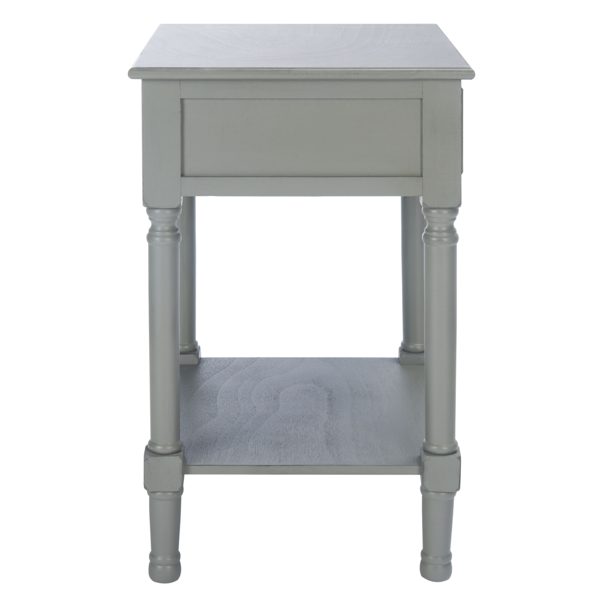 SAFAVIEH Haines 1-Drawer Accent Table Distressed / Grey