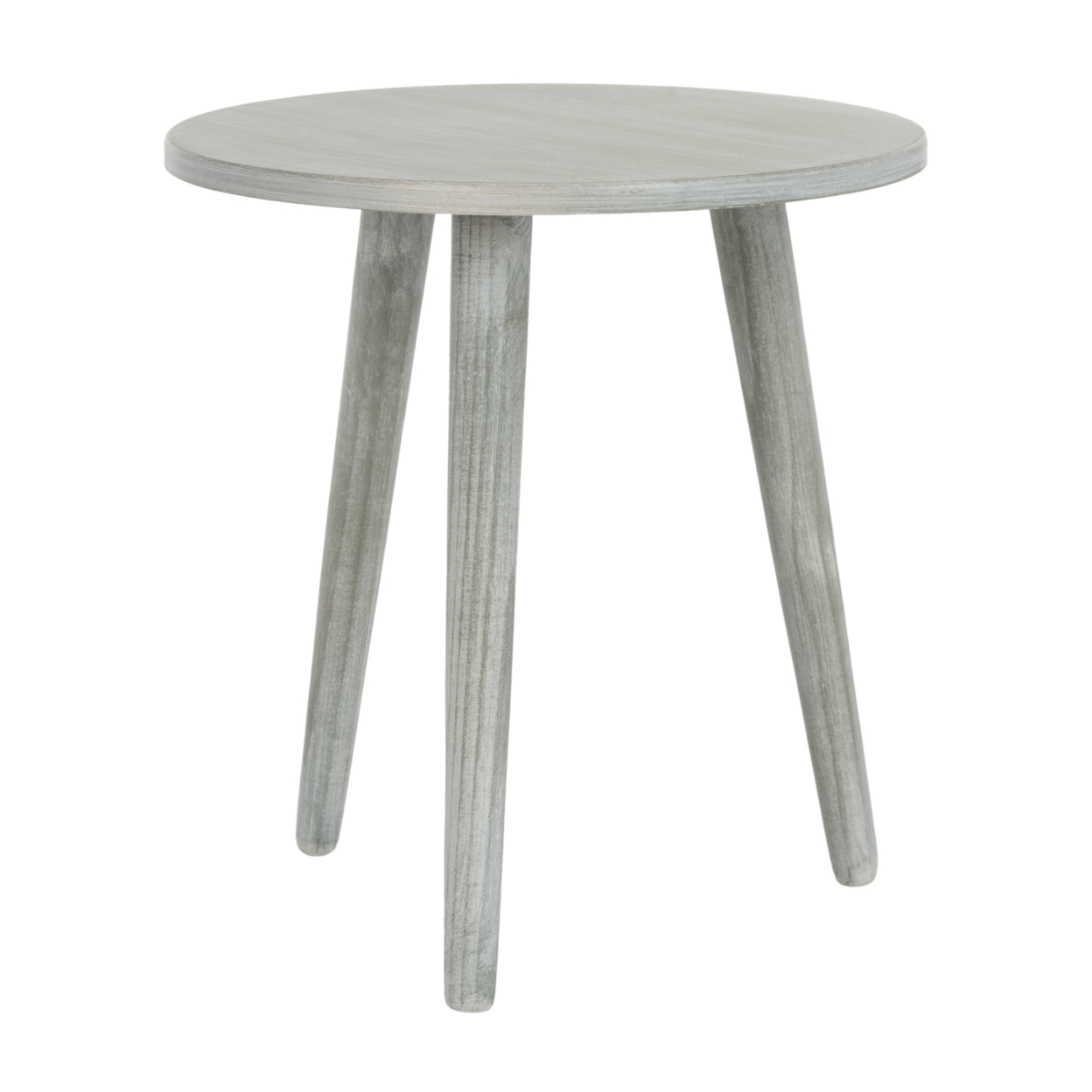 SAFAVIEH Orion Round Accent Table Slate / Grey