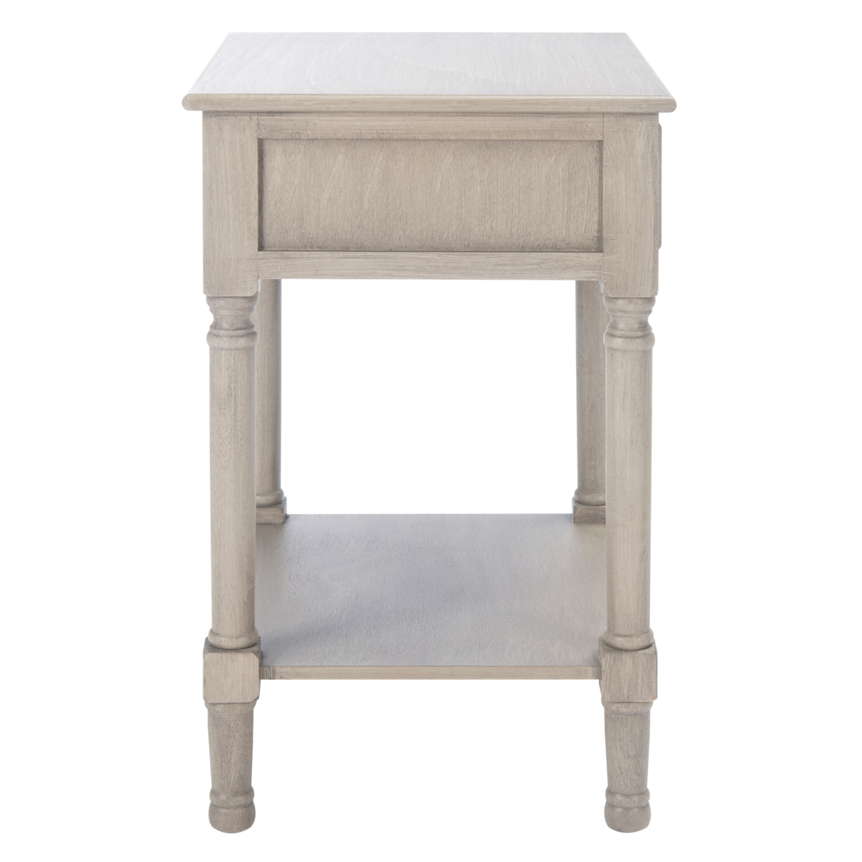 SAFAVIEH Haines 1-Drawer Accent Table Greige