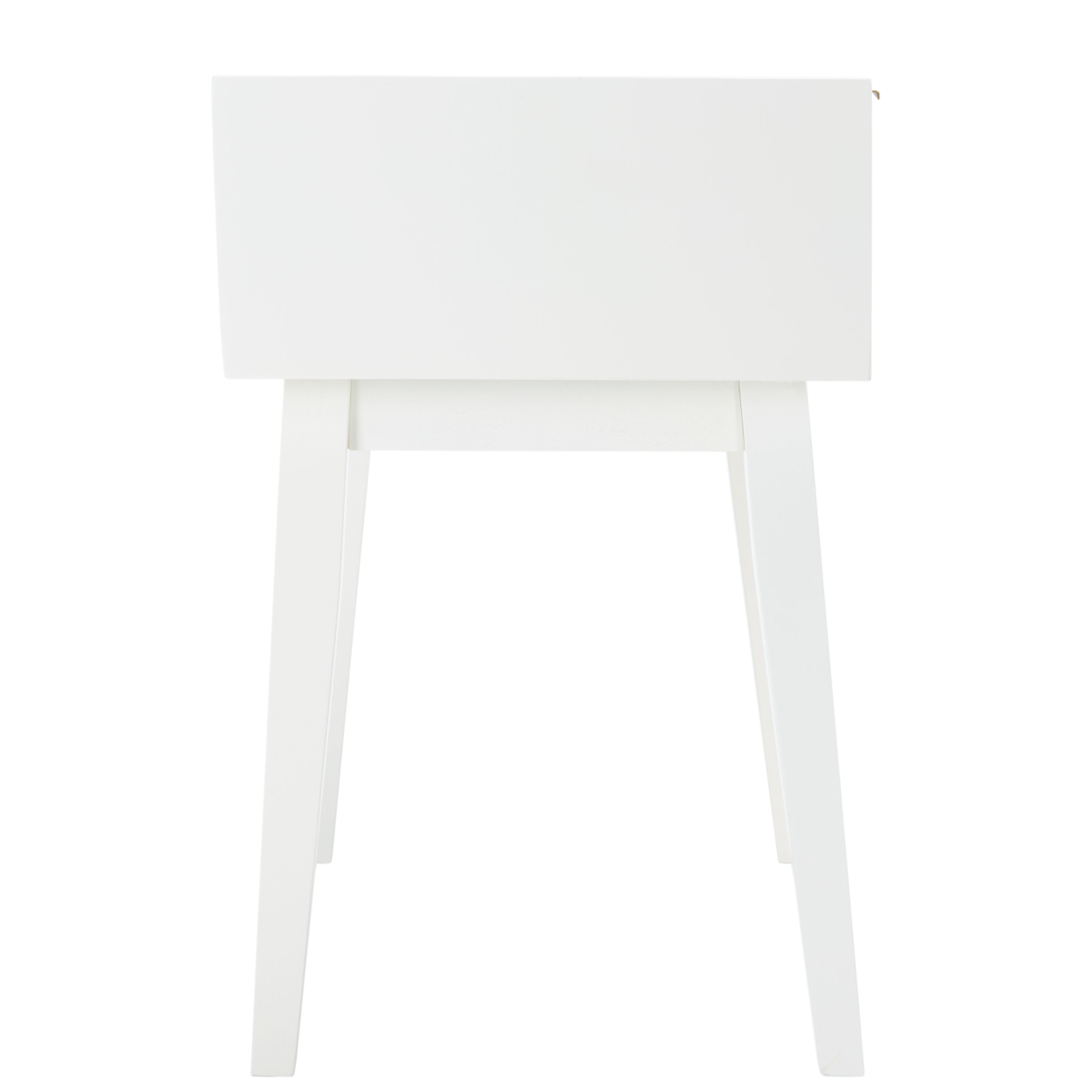 SAFAVIEH Nilo 1-Drawer Accent Table White / Natural