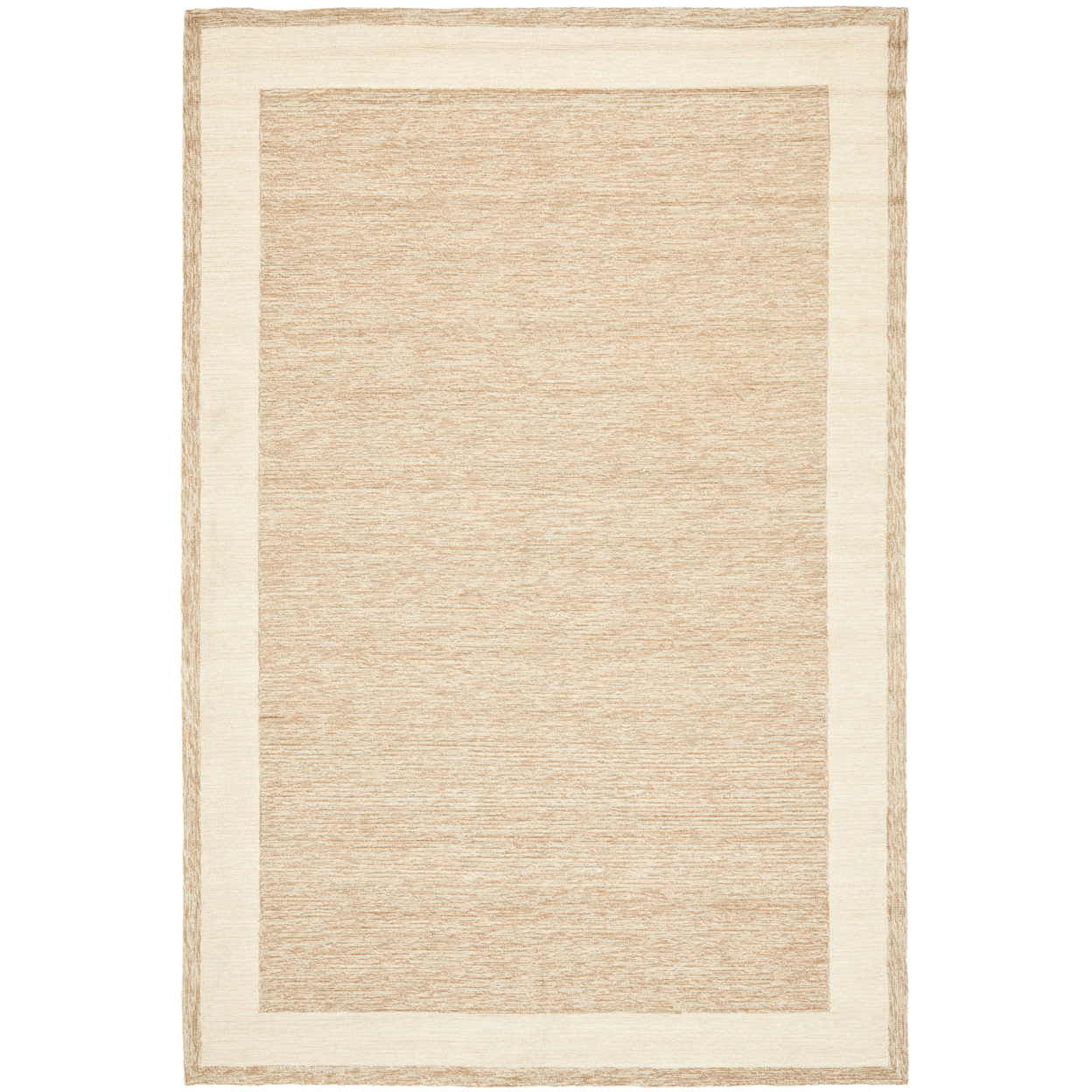 SAFAVIEH Easy Care EZC427A Hand-hooked Natural Rug - 4' X 6'