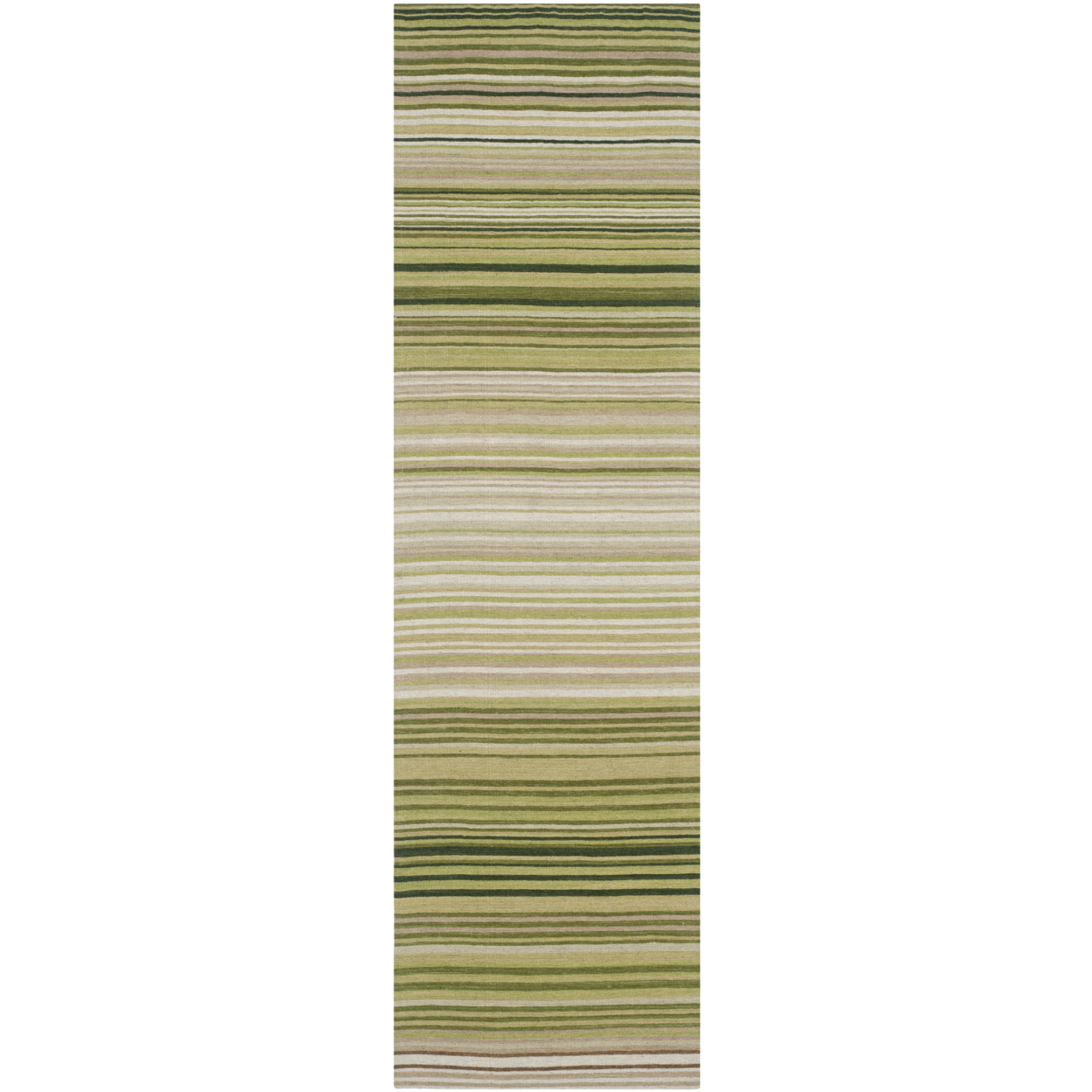 SAFAVIEH Marbella Collection MRB273A Handmade Green Rug - 6' X 9'