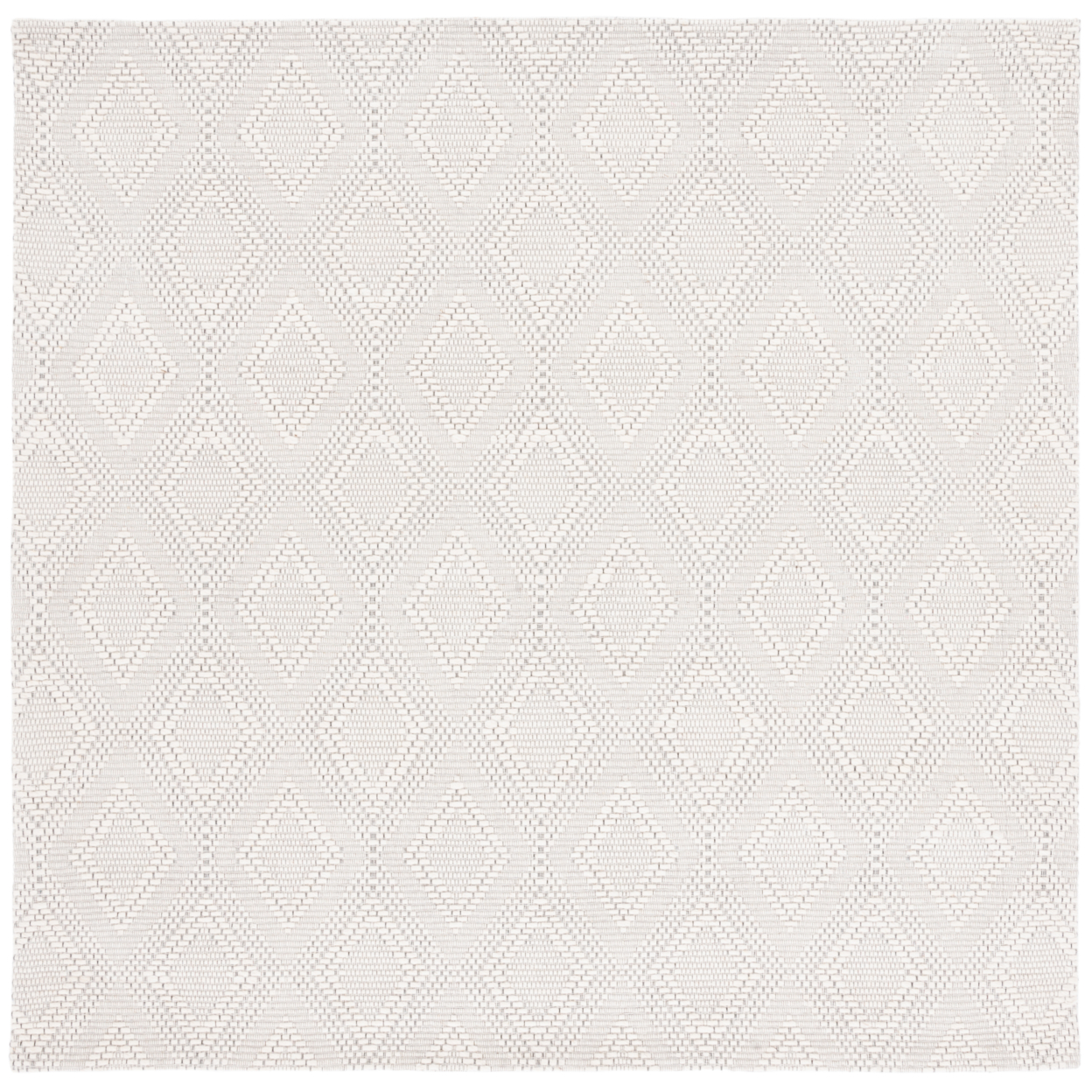 SAFAVIEH Marbella Collection MRB306A Handwoven Ivory Rug - 6' Square