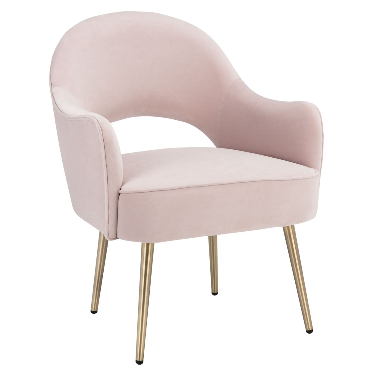 SAFAVIEH Dublyn Accent Chair Light Pink