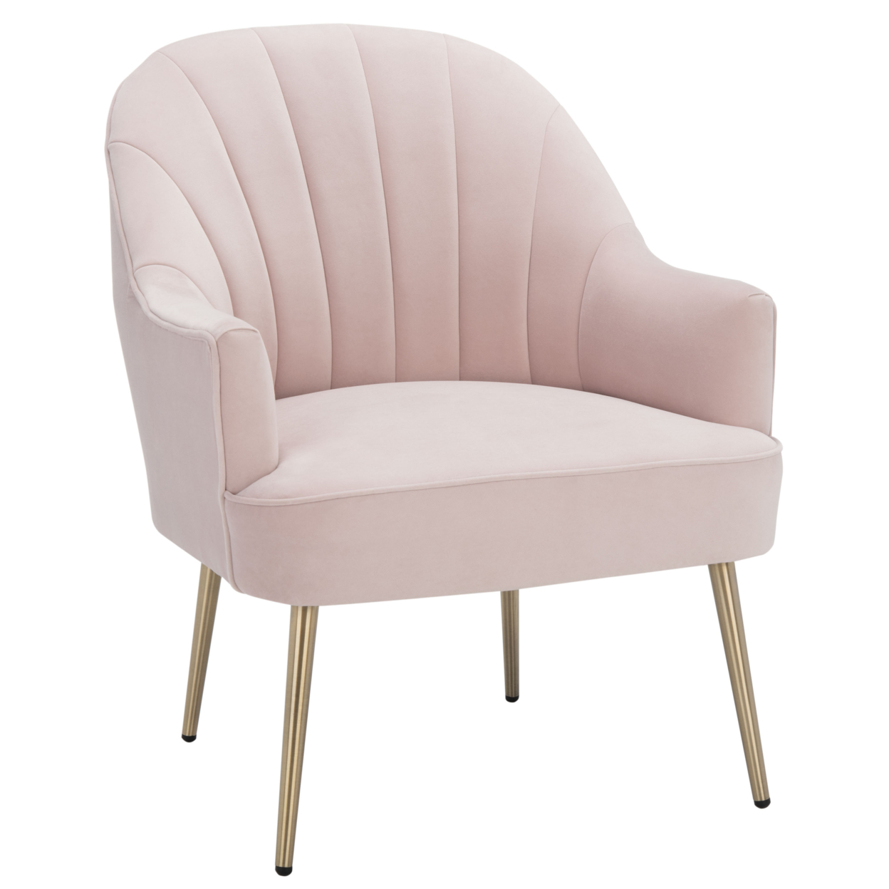 SAFAVIEH Areli Accent Chair Light Pink