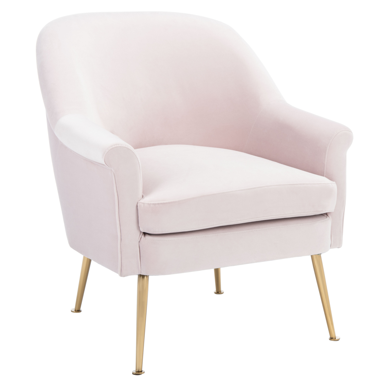 SAFAVIEH Rodrik Accent Chair Light Pink