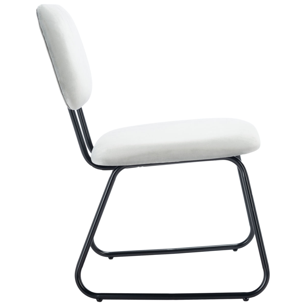 SAFAVIEH Chavelle Side Chair Grey / Black