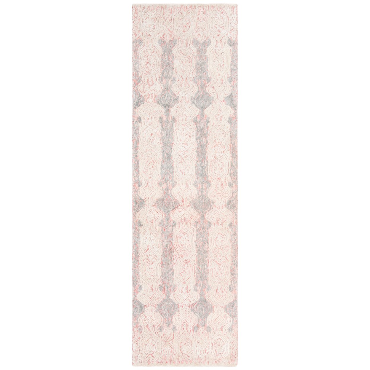 SAFAVIEH Glamour Collection GLM536U Light Pink/Ivory Rug - 2' 3 X 8'