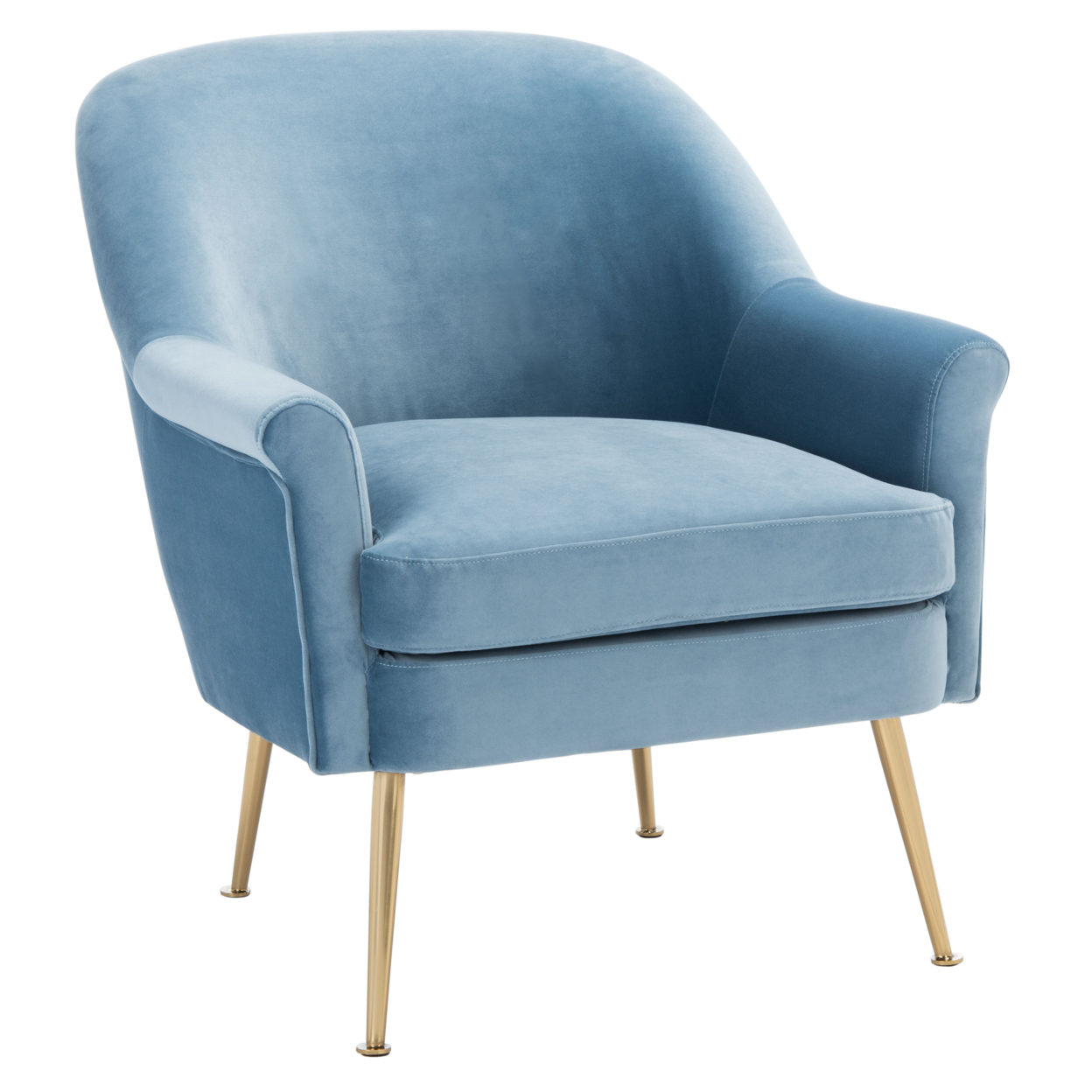 SAFAVIEH Rodrik Accent Chair Light Blue