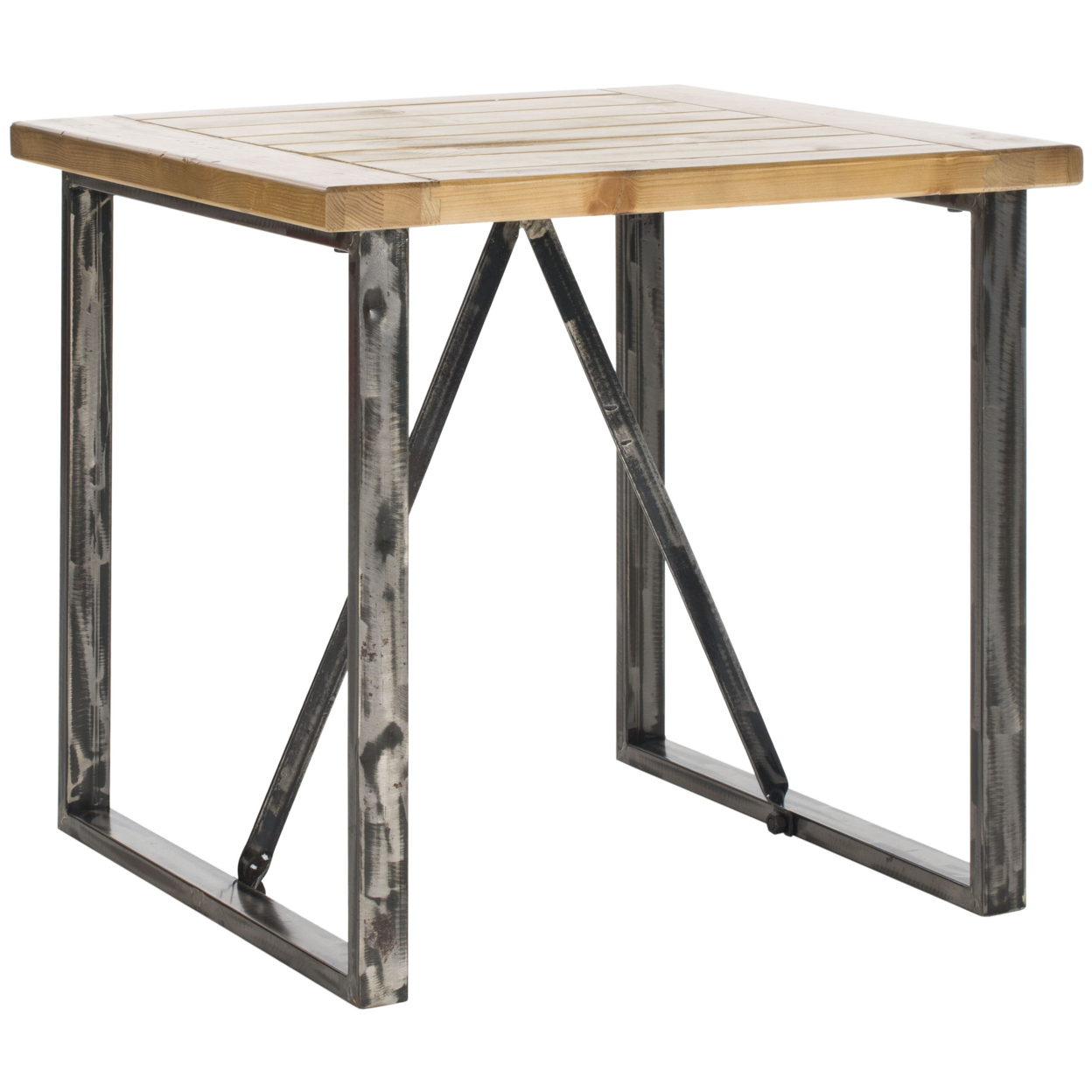 SAFAVIEH Chase Wood Top End Table Natural