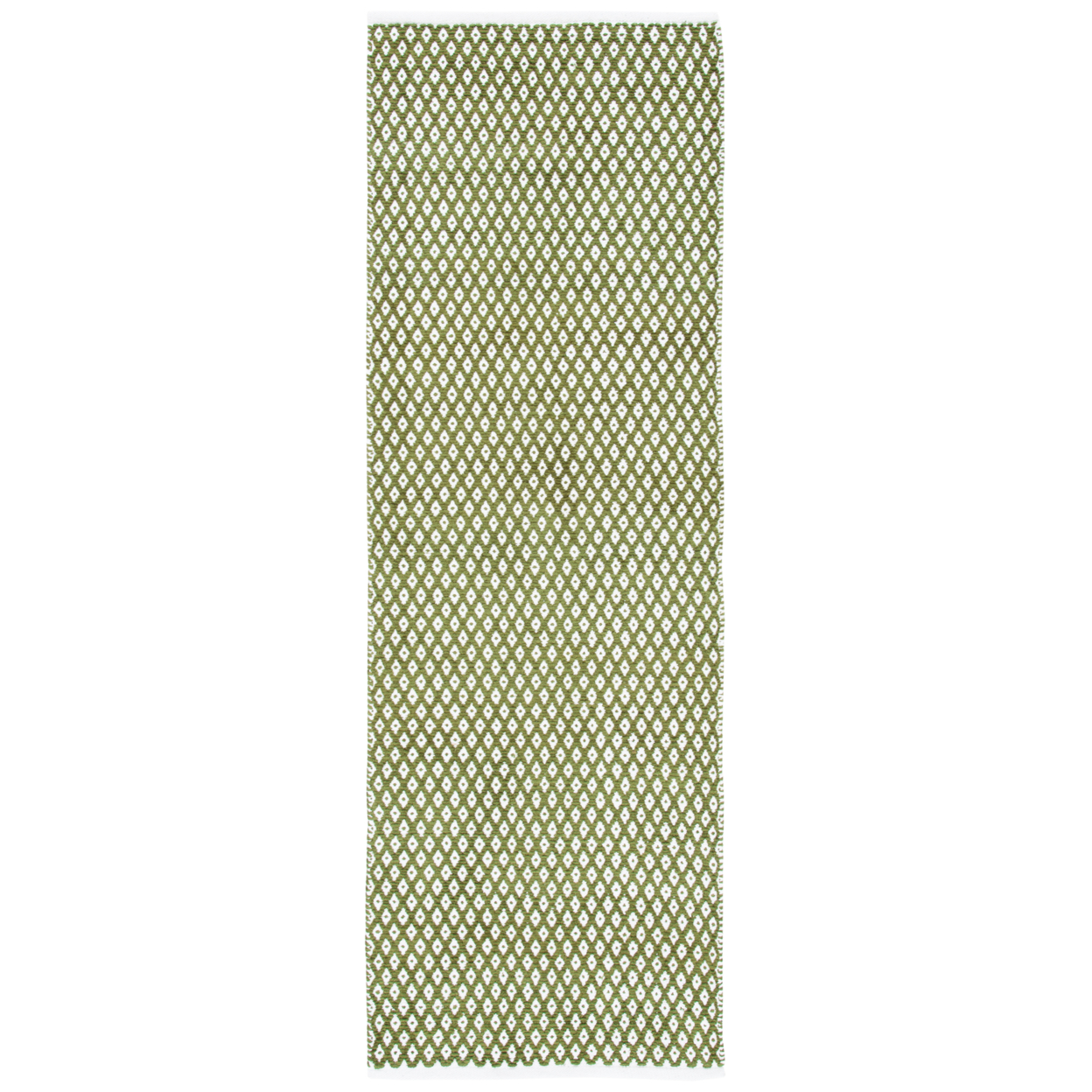SAFAVIEH Boston Collection BOS685B Handwoven Olive Rug - 8' X 10'