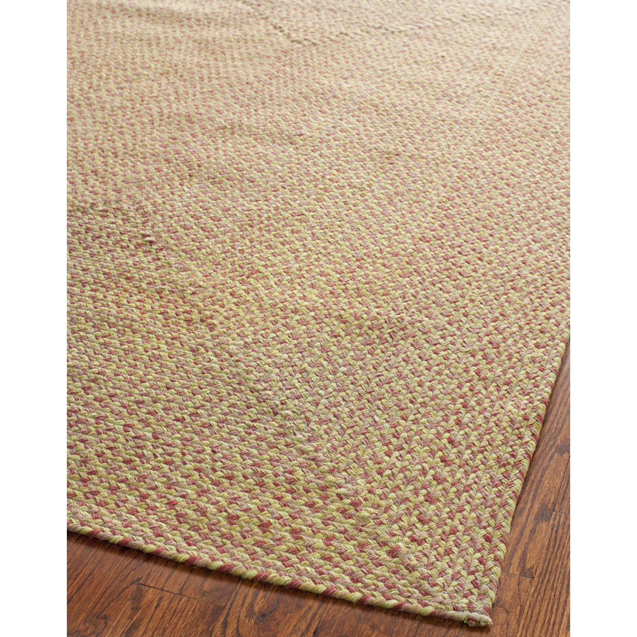 SAFAVIEH Braided Collection BRD164A Handwoven Multi Rug - 4' X 6'