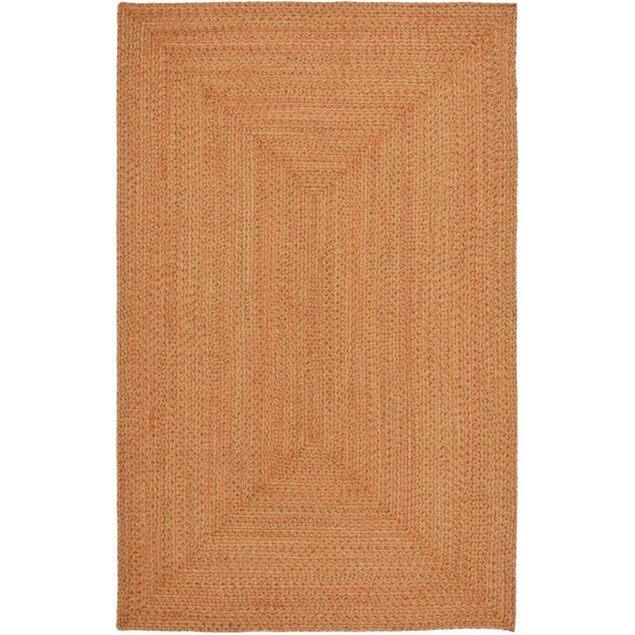 SAFAVIEH Braided Collection BRD166A Handwoven Multi Rug - 5' X 8' Oval
