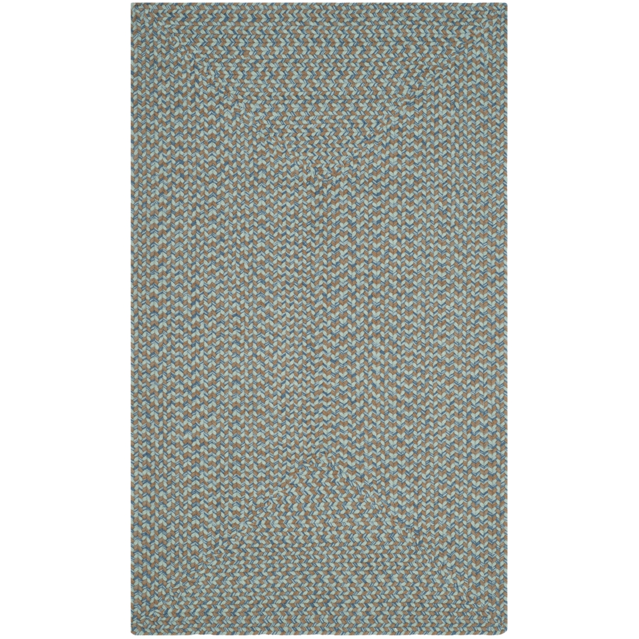 SAFAVIEH Braided Collection BRD170A Handwoven Multi Rug - 3' X 5'