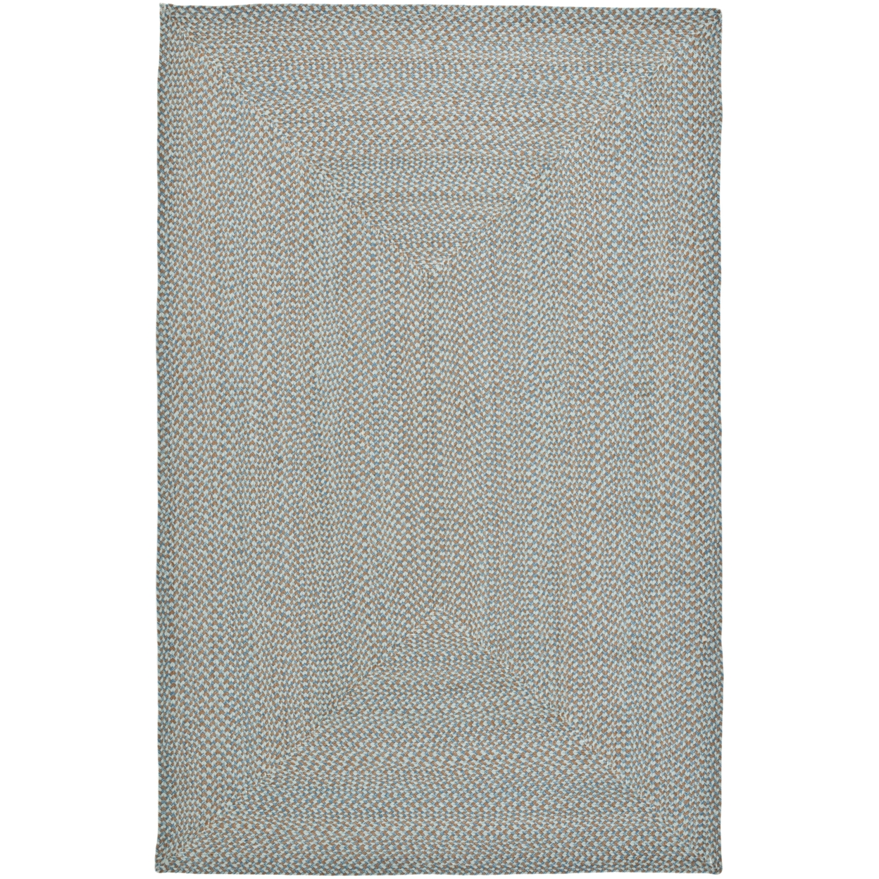SAFAVIEH Braided Collection BRD170A Handwoven Multi Rug - 9' X 12' Oval