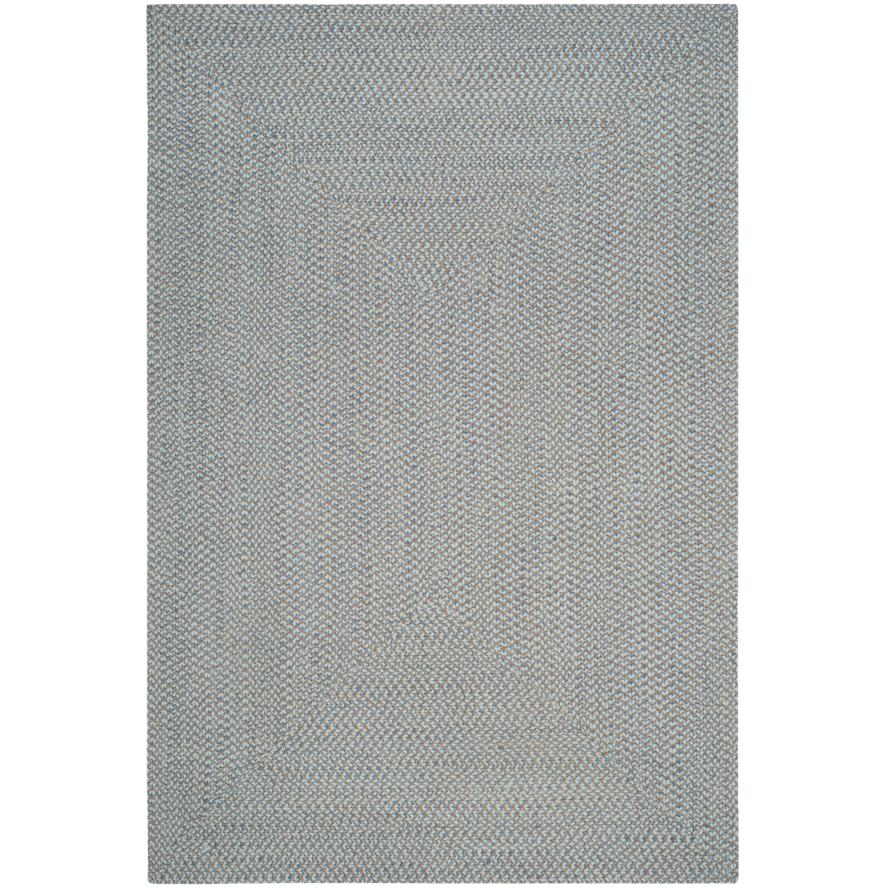 SAFAVIEH Braided Collection BRD170A Handwoven Multi Rug - 6' X 9'