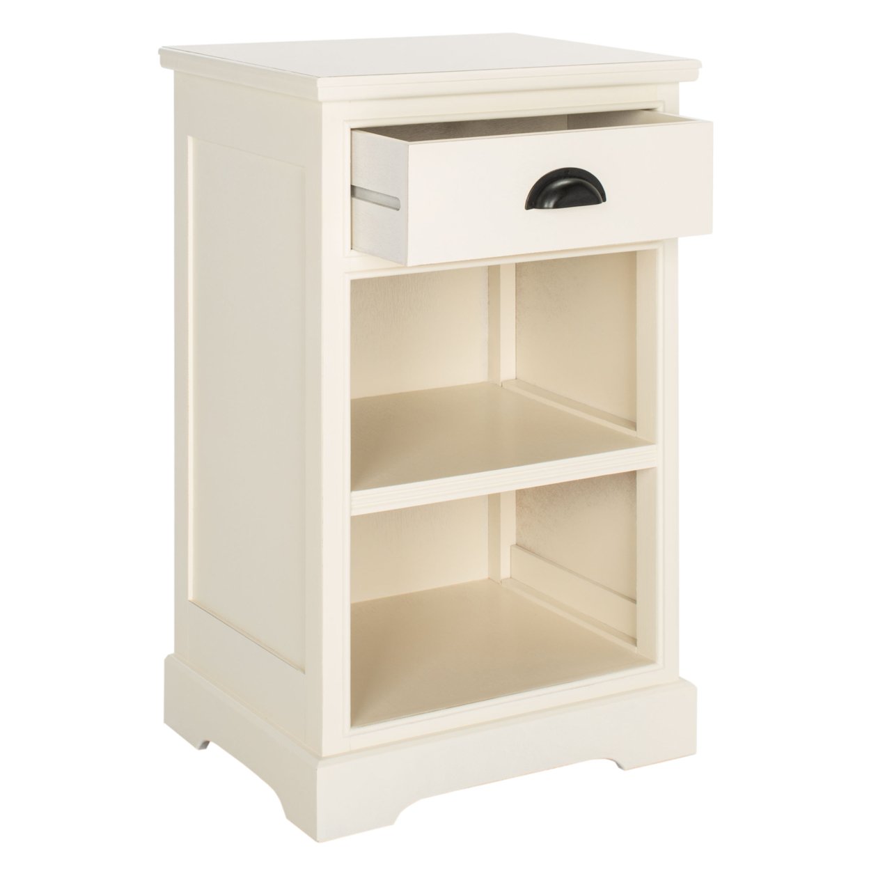 SAFAVIEH Griffin One Drawer Side Table White