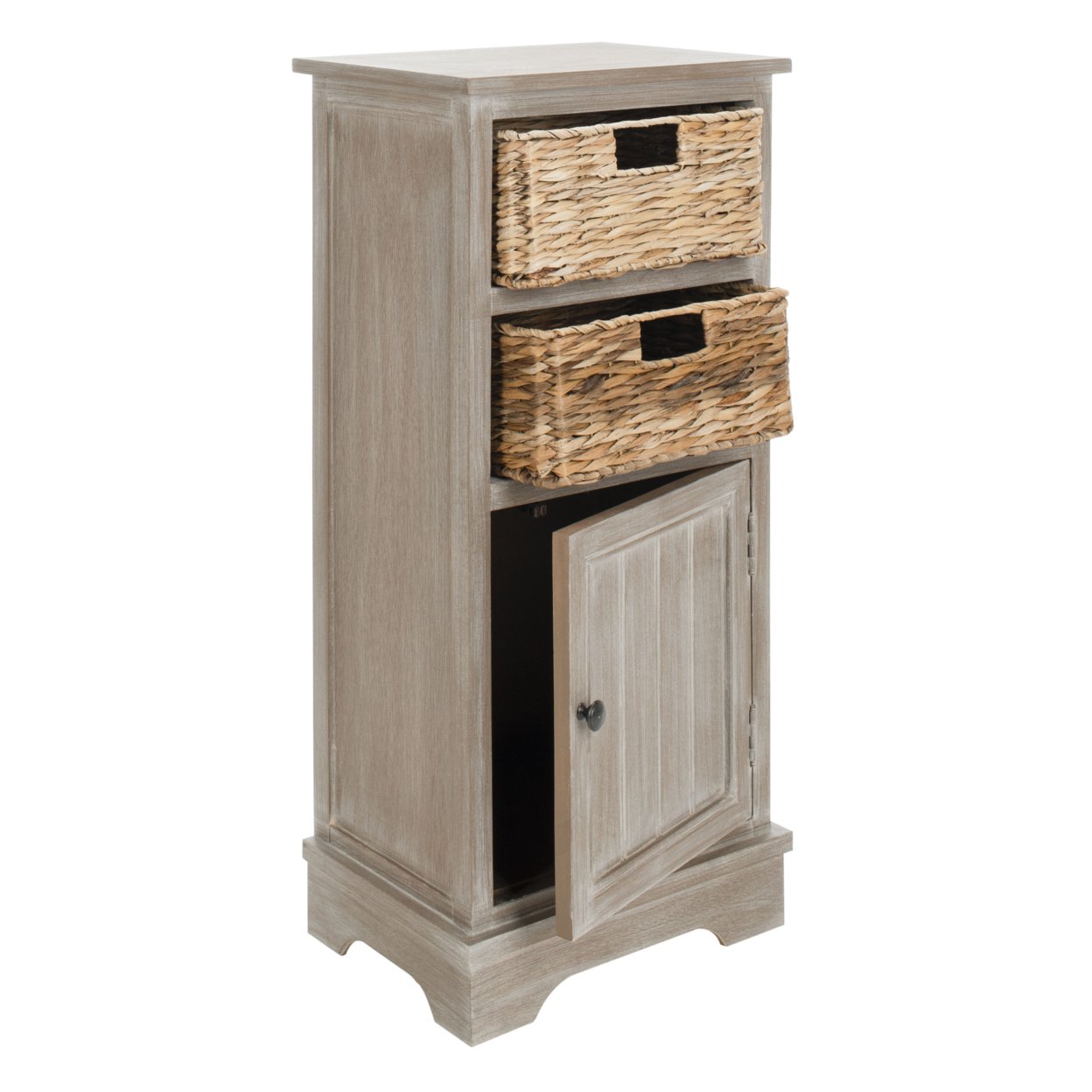 SAFAVIEH Connery Cabinet White Washed