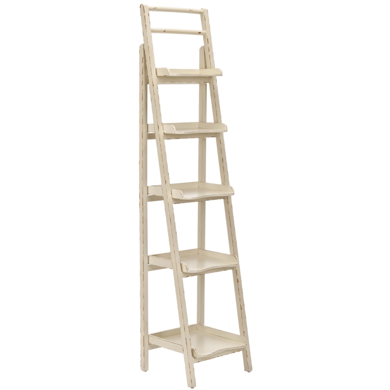 SAFAVIEH Asher Leaning 5-Tier Etagere Ivory