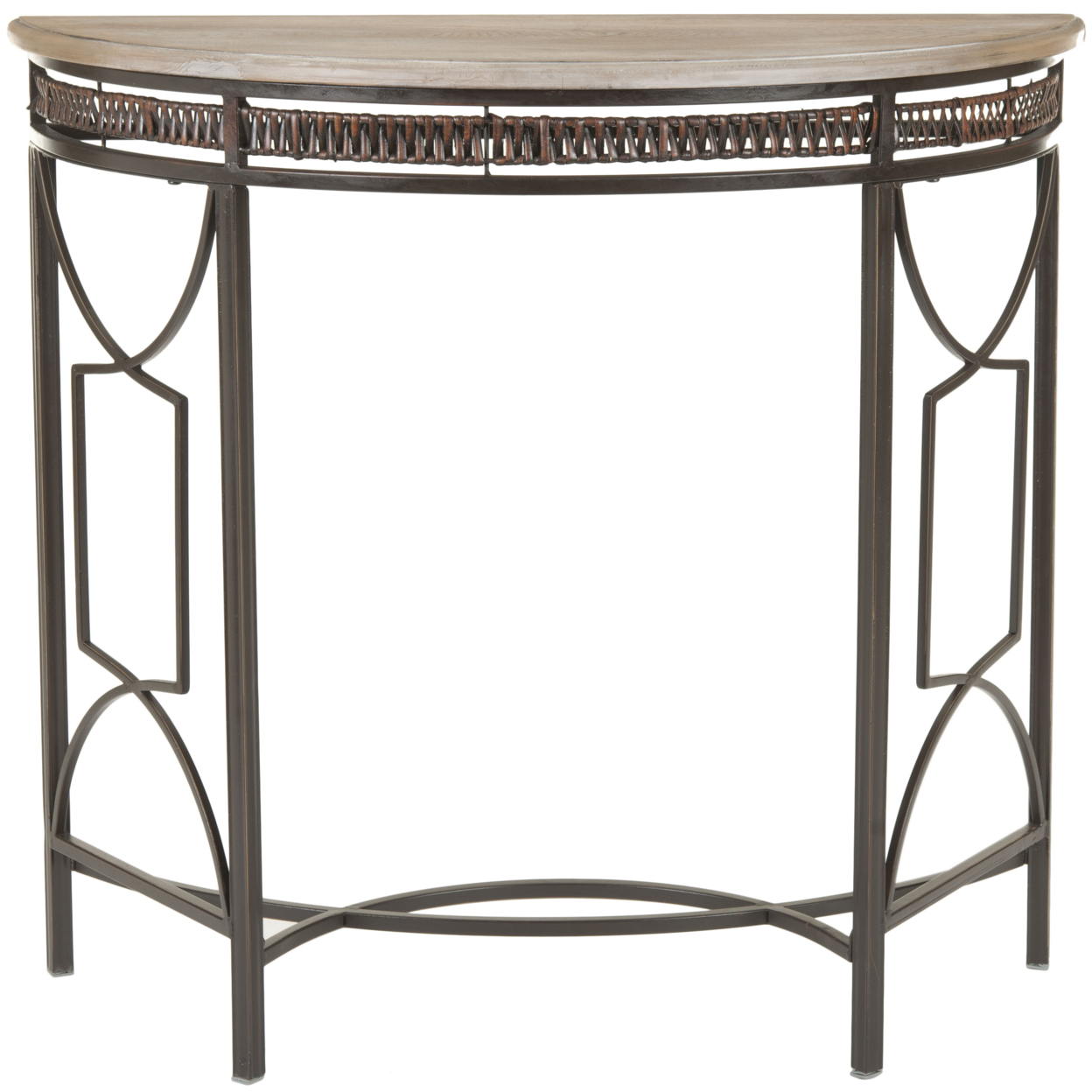 SAFAVIEH Rosalie Console Table Red Maple