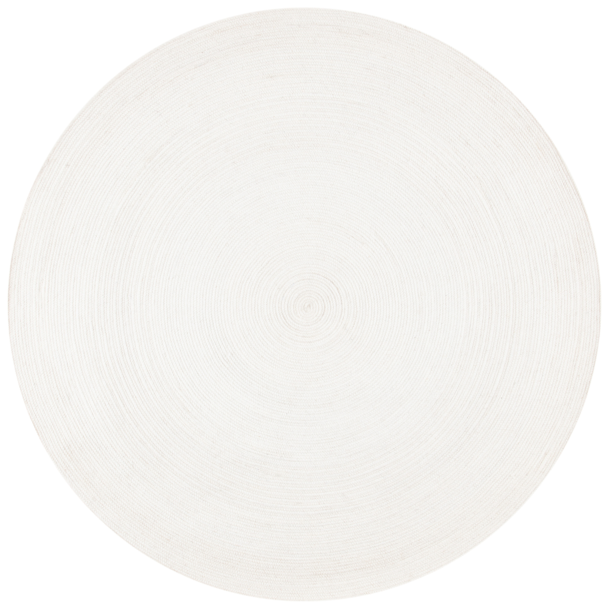 SAFAVIEH Braided Collection BRD901A Handwoven Ivory Rug - 6' Round