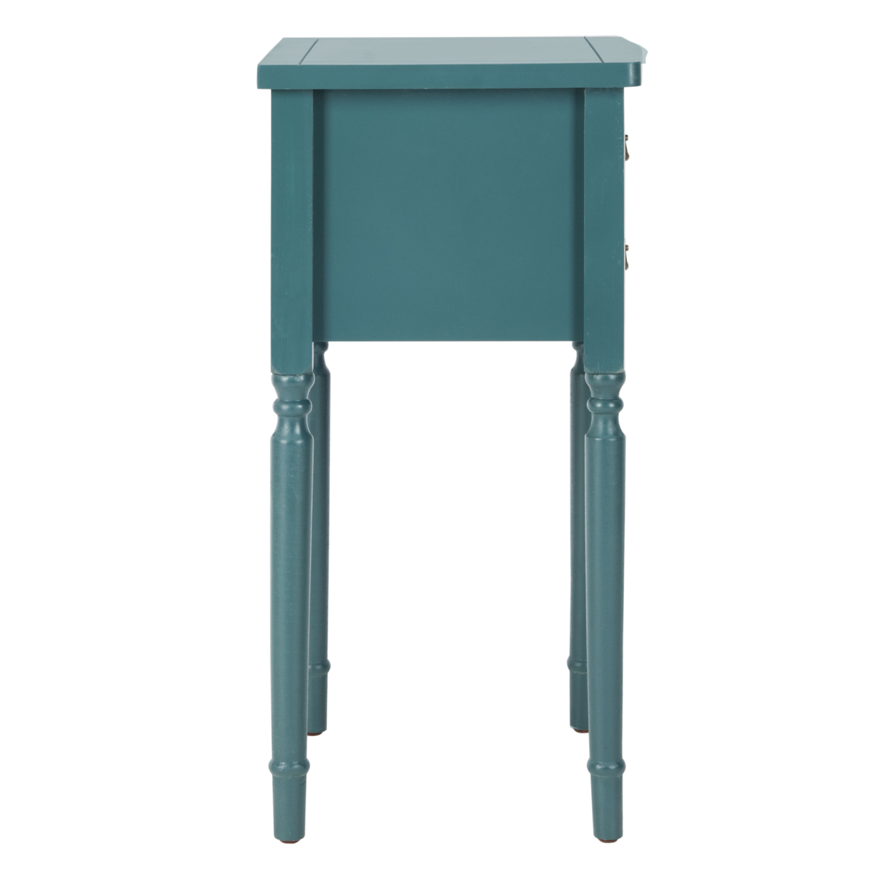 SAFAVIEH Marilyn End Table With Storage Drawers Teal
