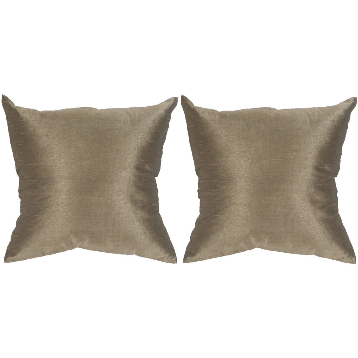SAFAVIEH Luster Pillow Set Of 2 Olive / Bronze