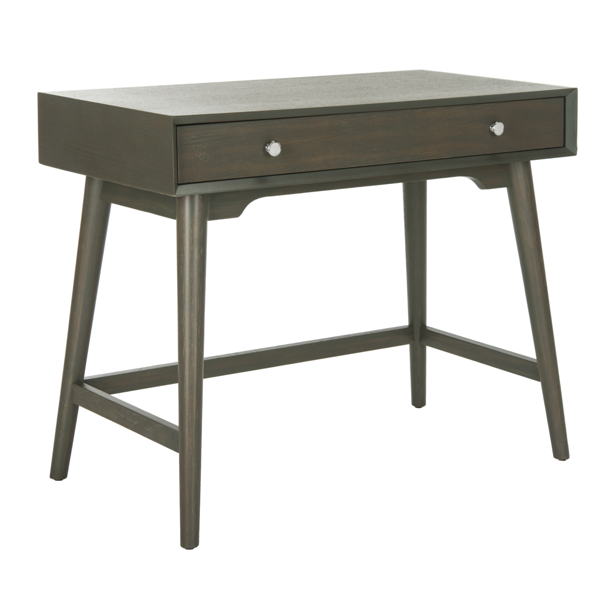 SAFAVIEH Isadora Mid-Century Modern Desk Grey