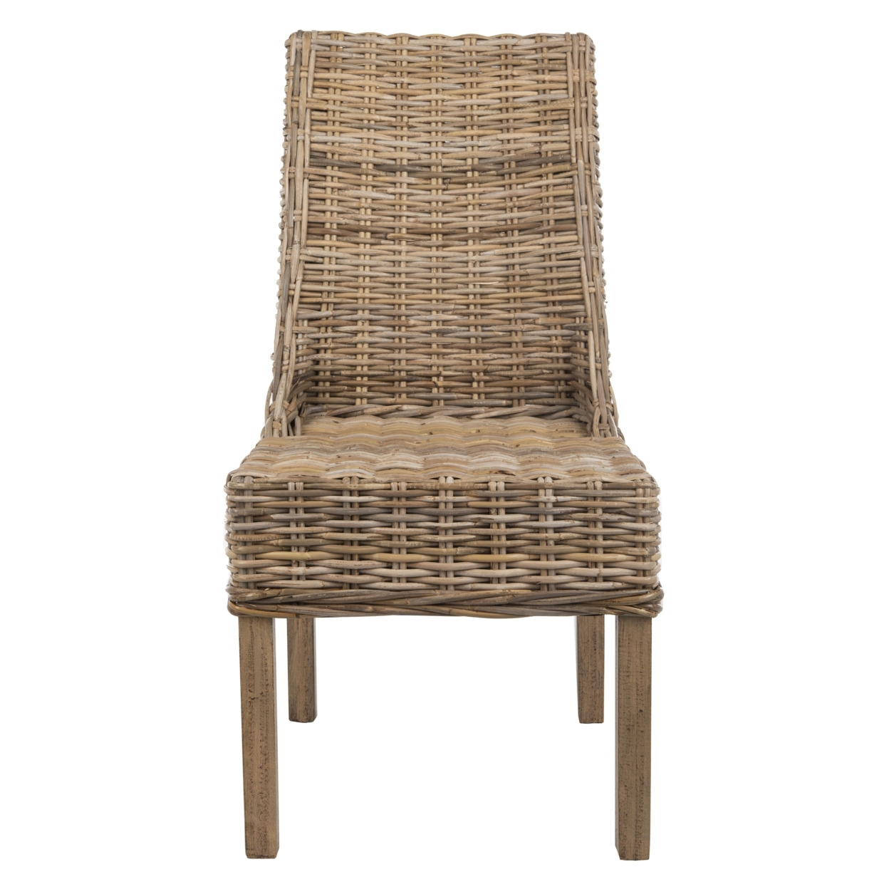 SAFAVIEH Suncoast 18''H Rattan Arm Chair Set Of 2 Natural