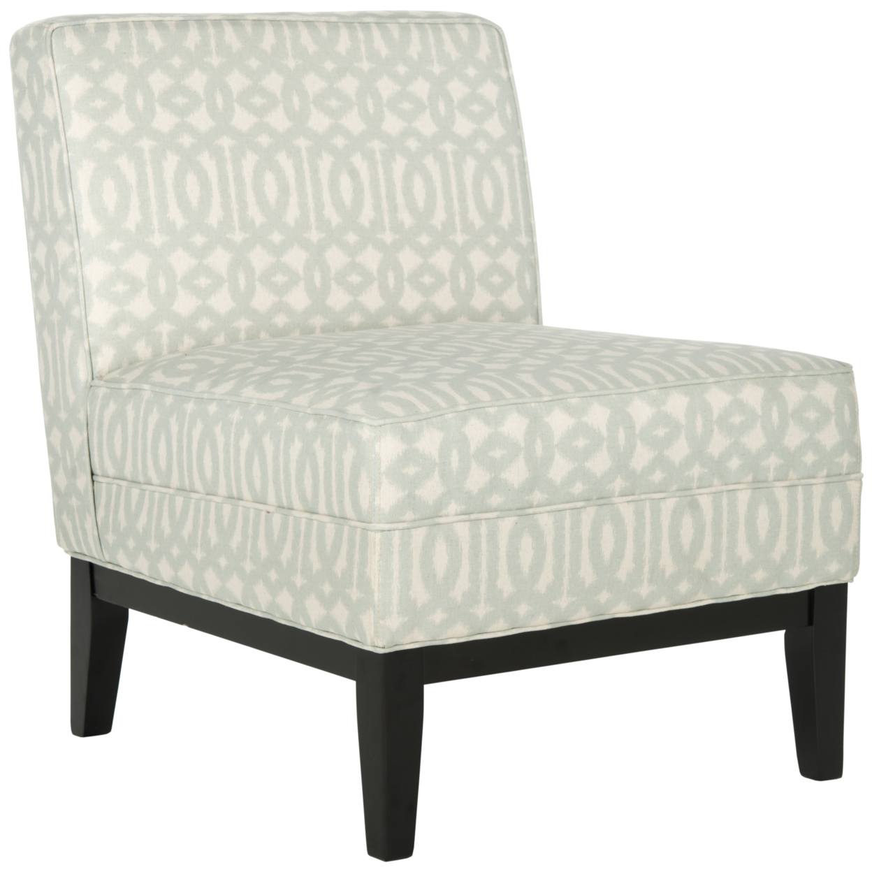 SAFAVIEH Armond Chair Silver / Cream