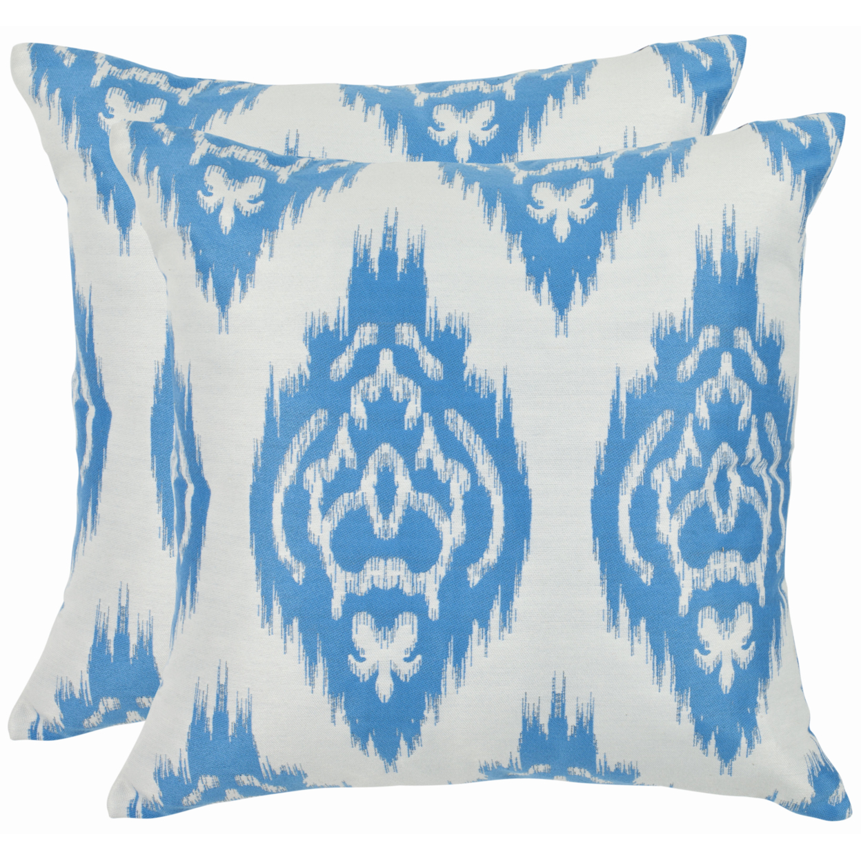 SAFAVIEH Carmen Pillow Set Of 2 Cornflower Blue