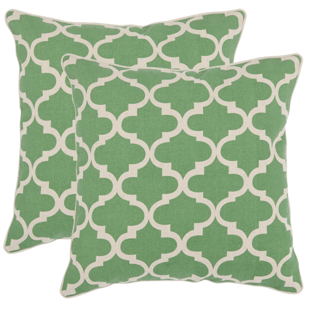 SAFAVIEH Suzy Pillow Set Of 2 Green