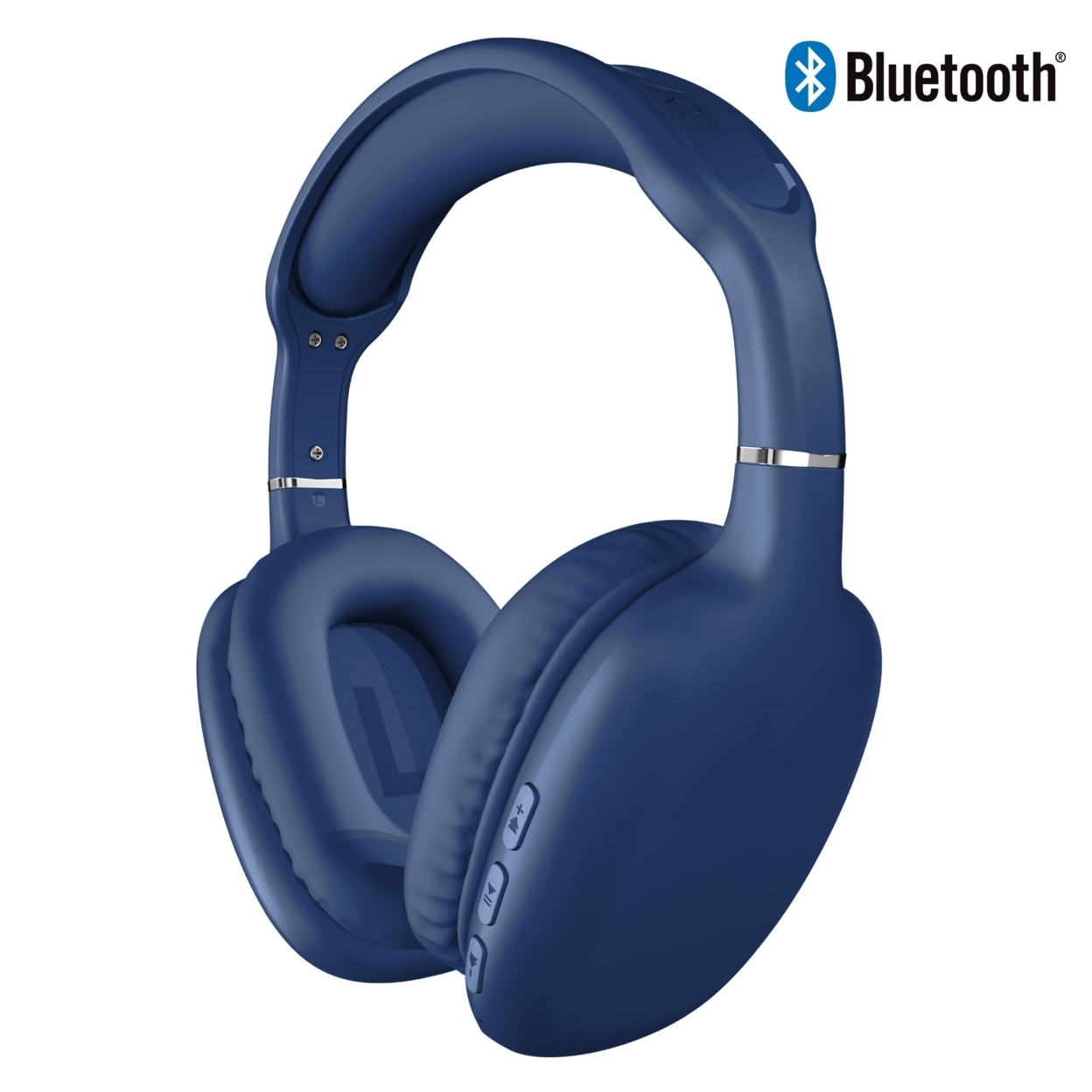 HyperGear VIBE Wireless Bluetooth Headphones W Extended Battery Life (VIBE-PRNT) - Blue
