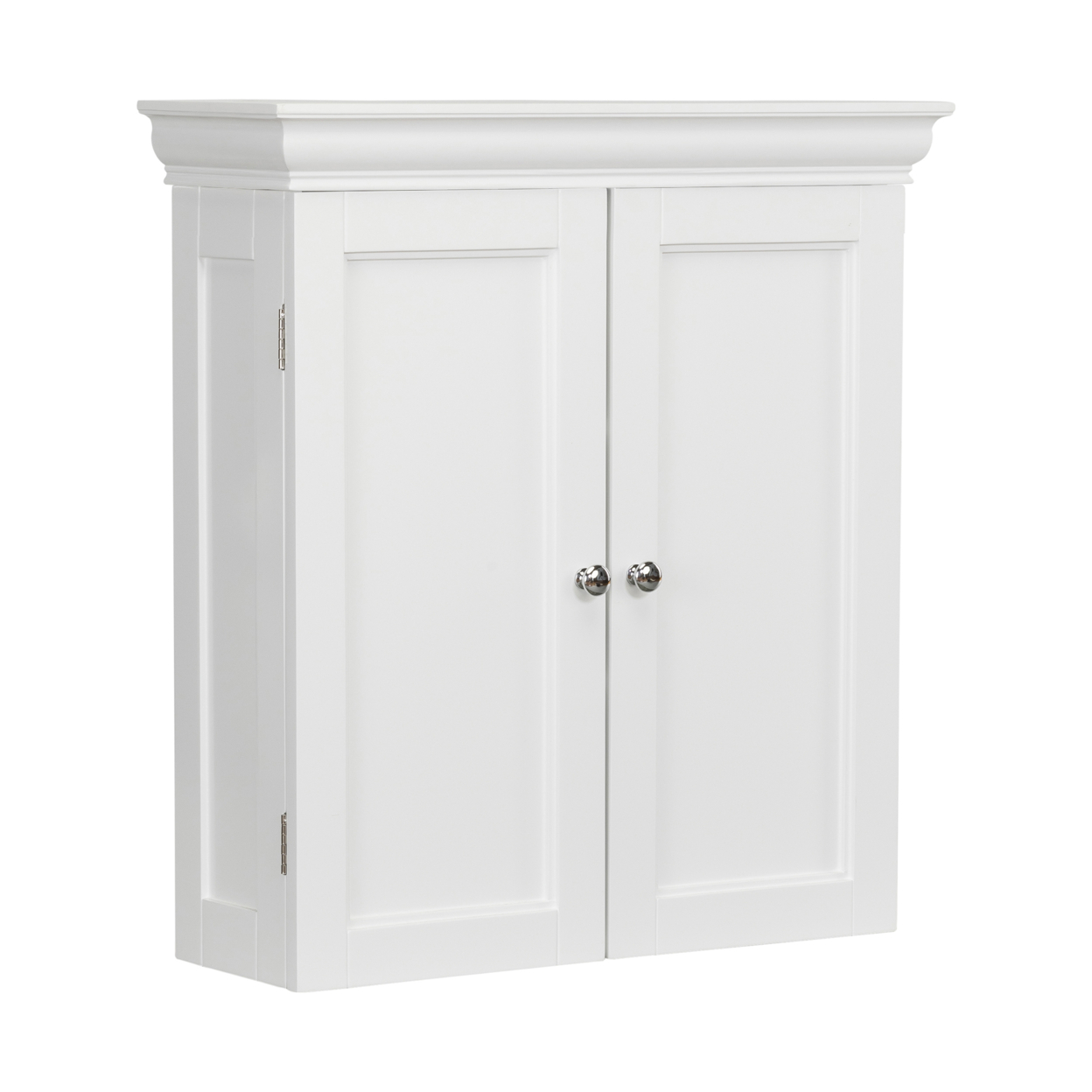 Elegant Home Fashions Stratford Wall Cabinet 2 Doors White ELG-674