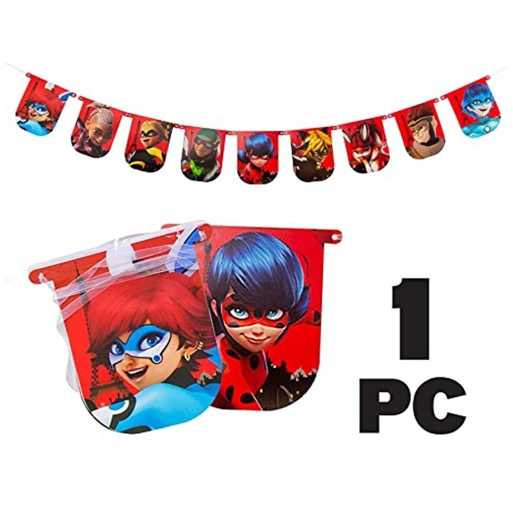 Miraculous Ladybug 5' Banner Cat Nior Kids Party Decorations Supplies Mighty Mojo