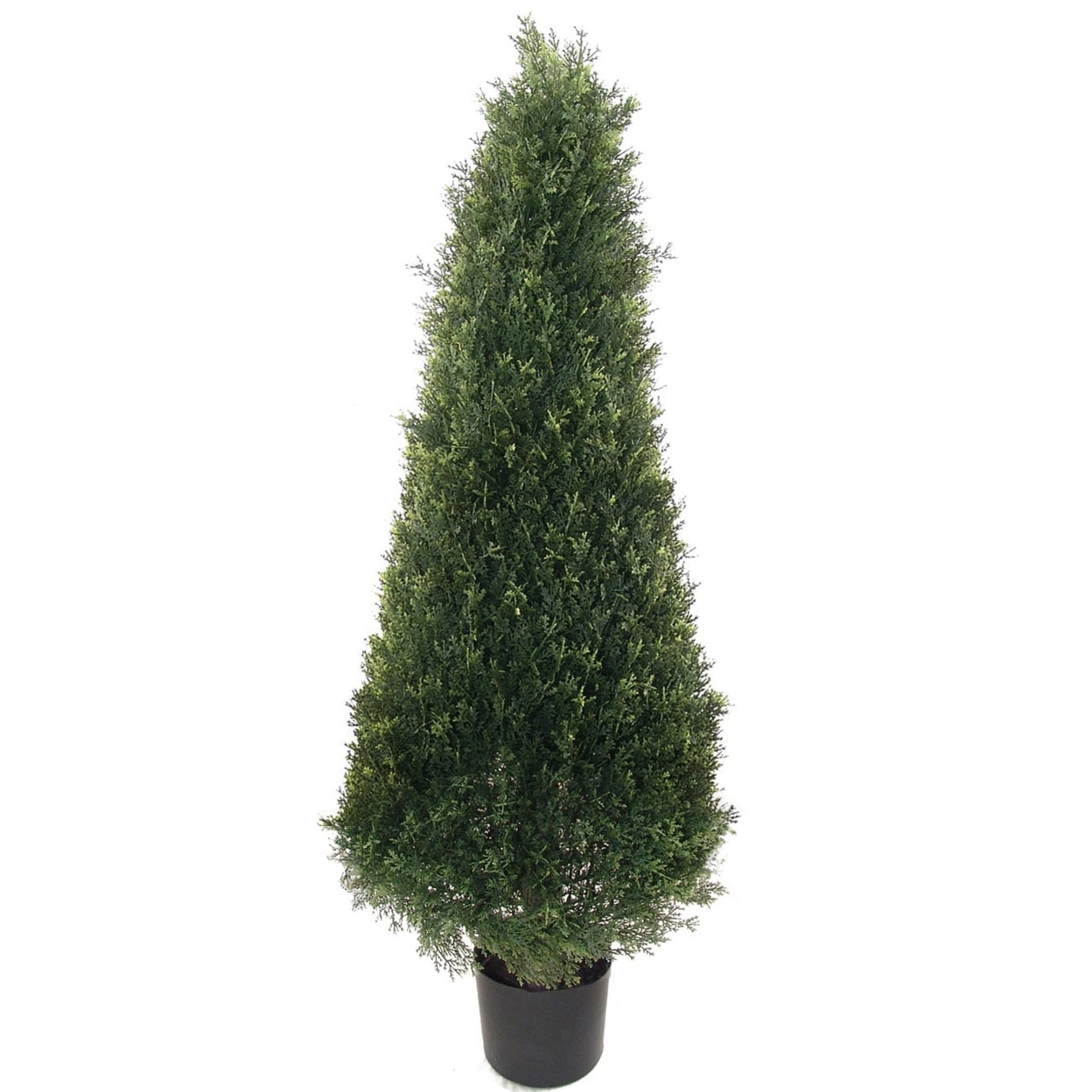 Artificial Cedar Tree Cone Topiary Indoor Outdoor UV 52"