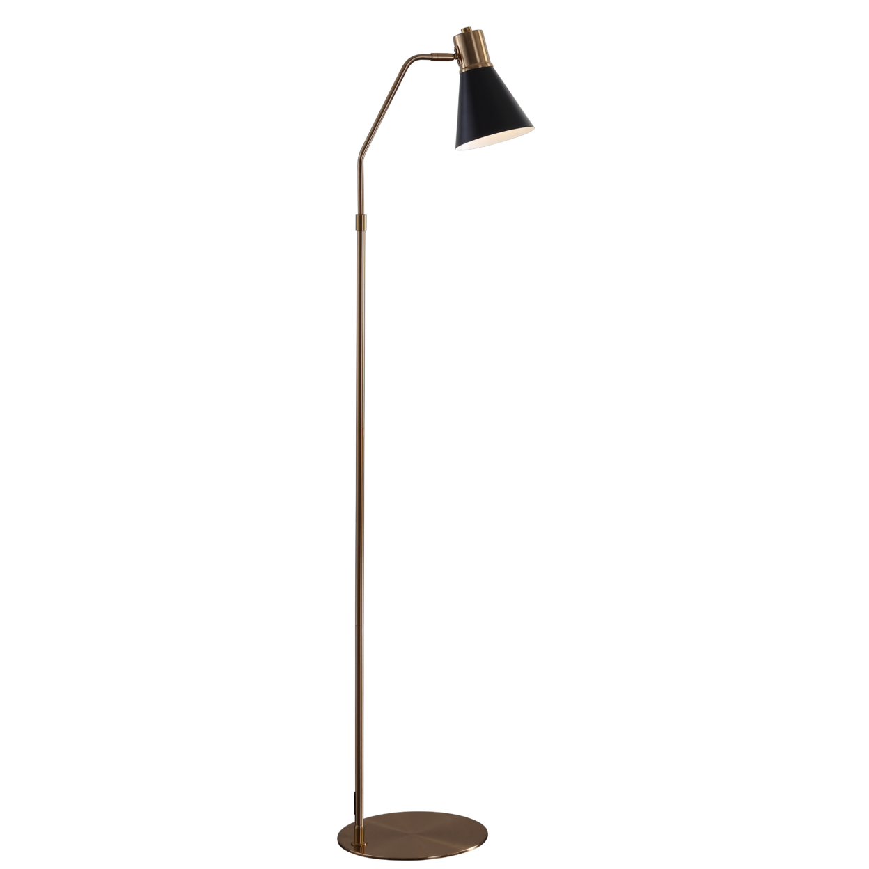 SAFAVIEH Grania Floor Lamp , Gold / Black ,