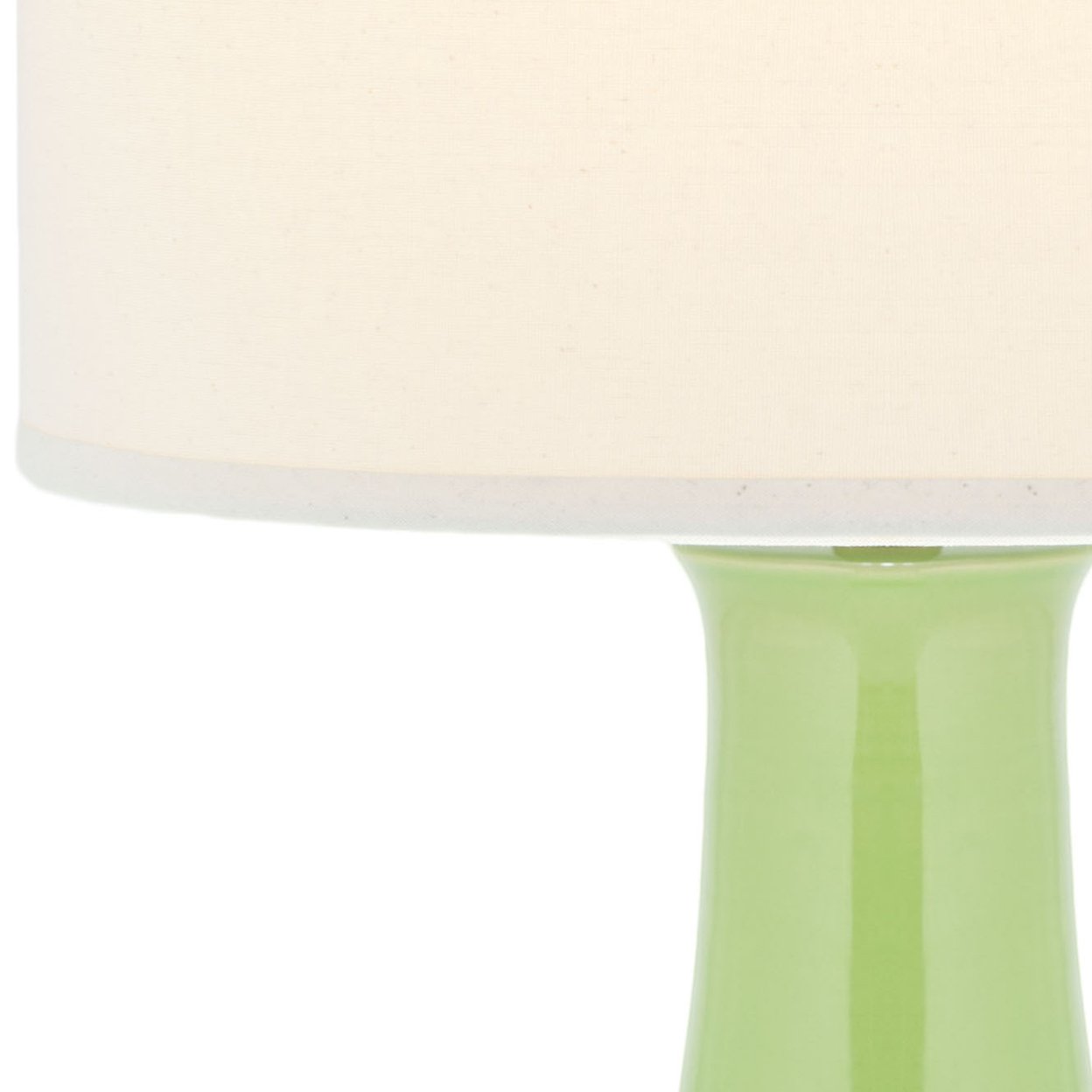 SAFAVIEH Ceramic Paris Lamp , Green ,